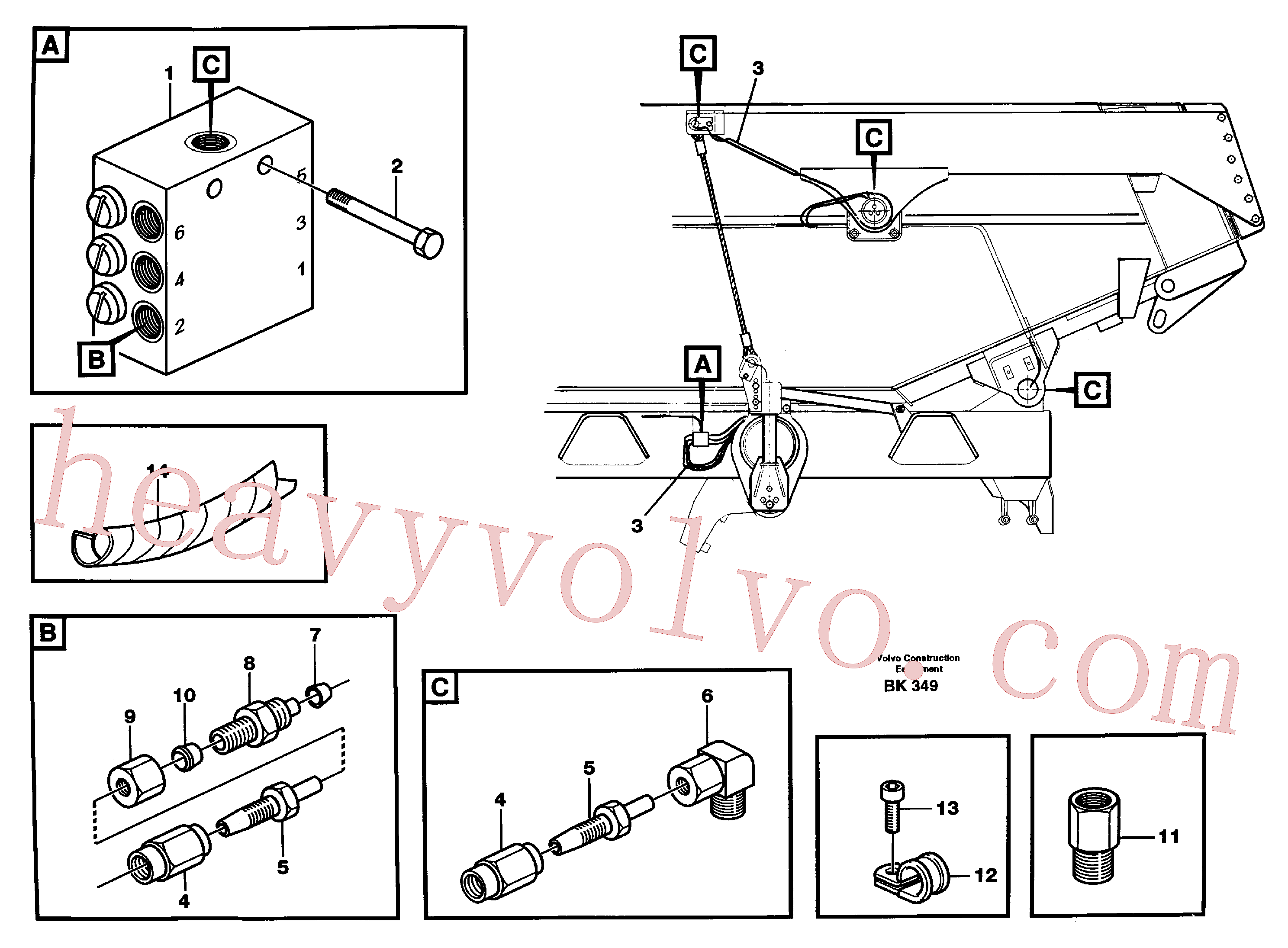 Wholesale VOE14214040 Strip for Volvo Excavator