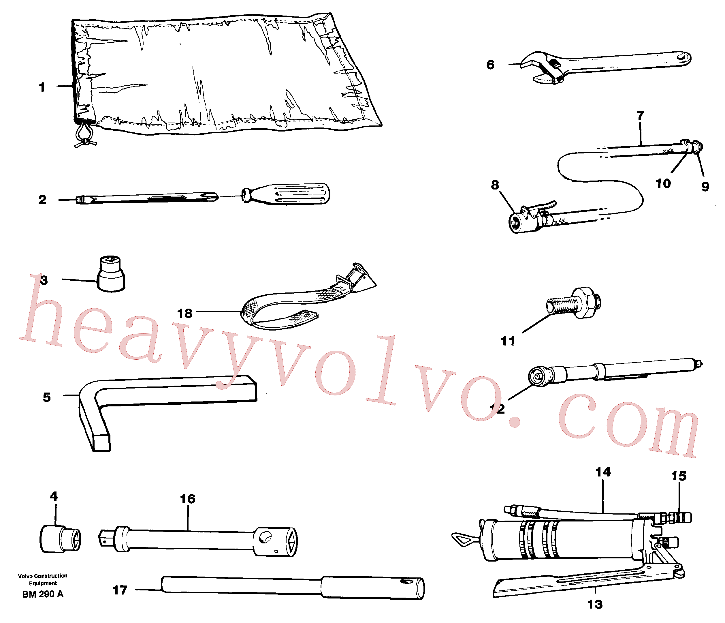 China Made VOE4854513 Handle parts for Volvo Excavator