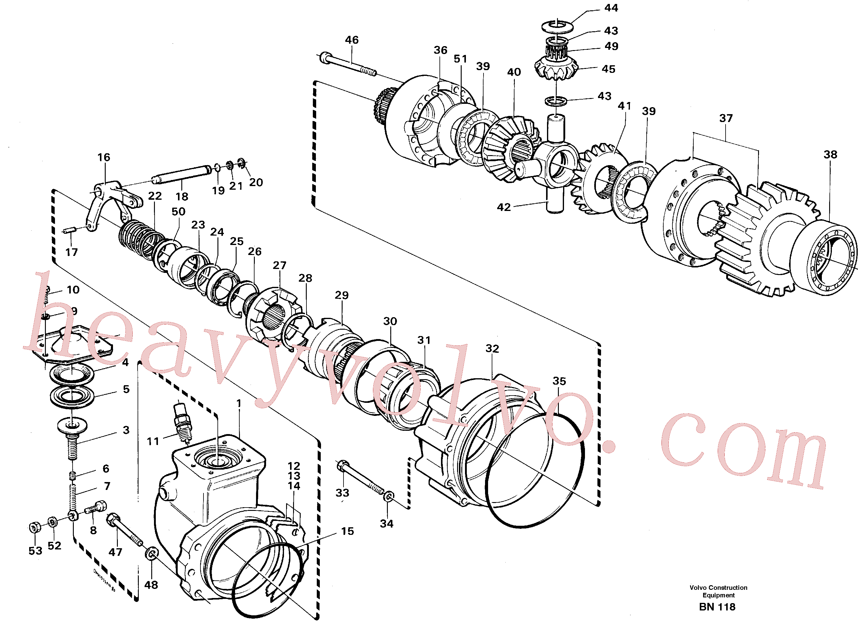 Volvo VOE941908 Spring washer aftermarket part for sale
