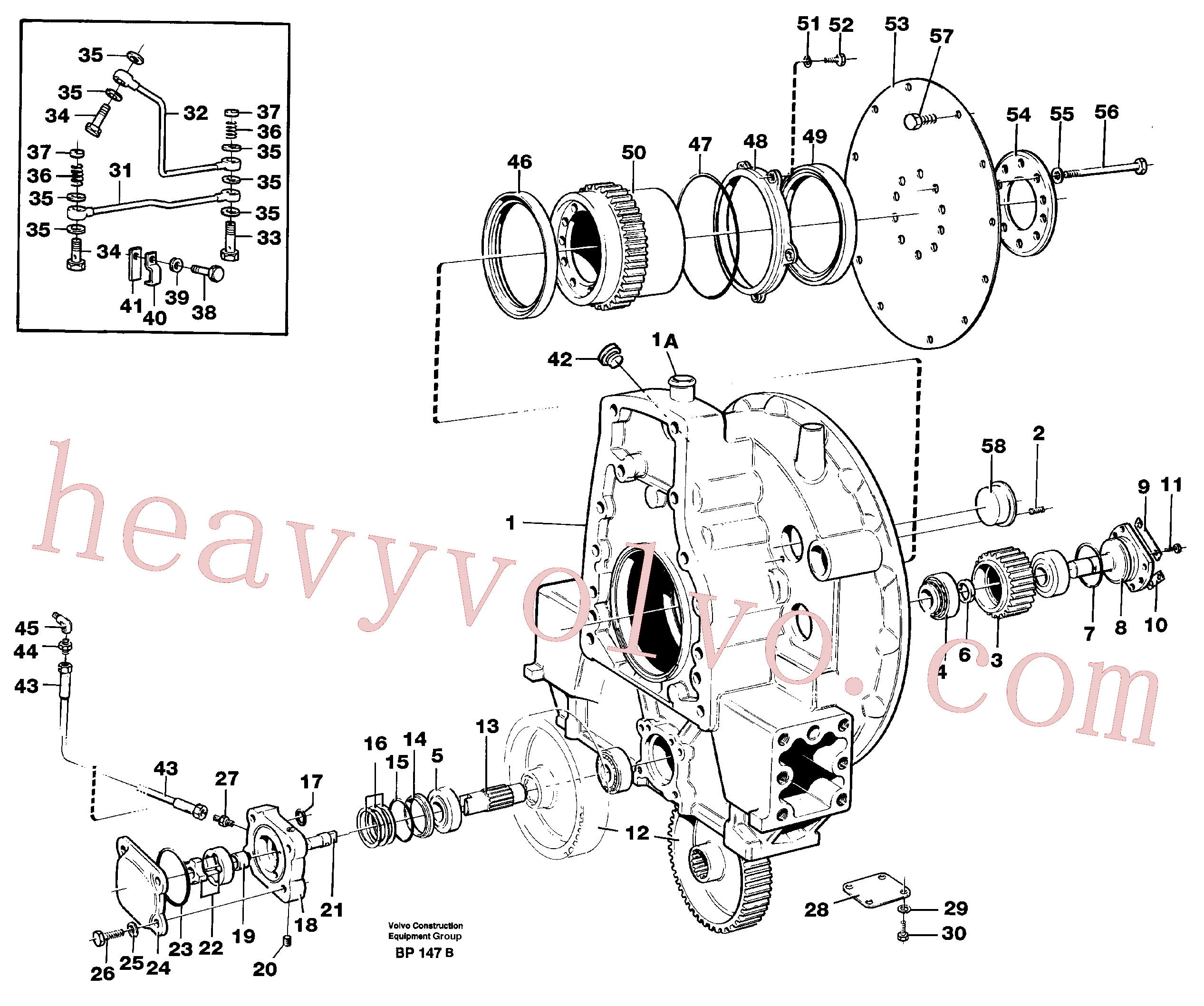 VOE180240 Nipple for Volvo Excavator Parts
