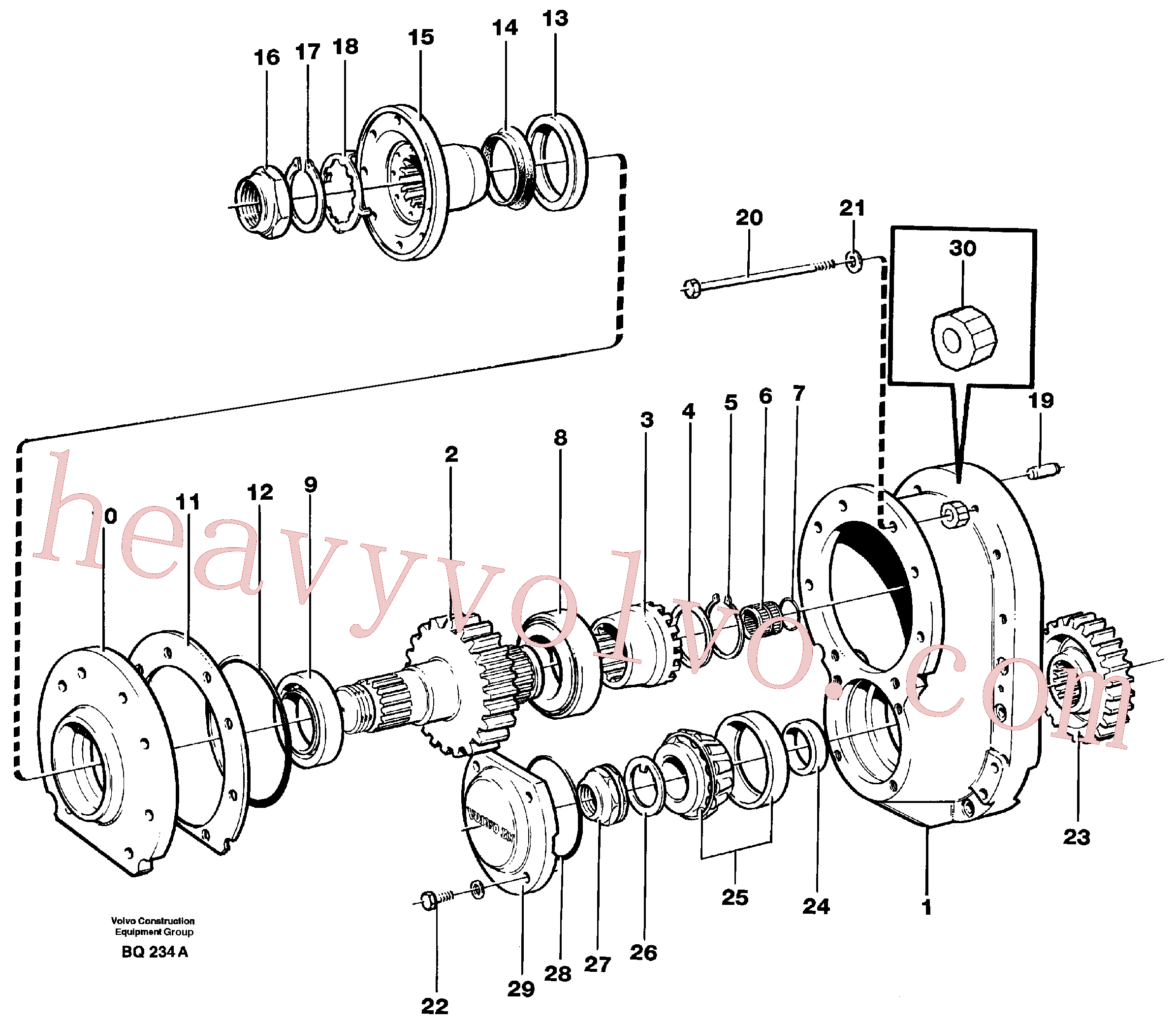 Volvo excavator part SA9016-11207 Hex. socket screw for sale