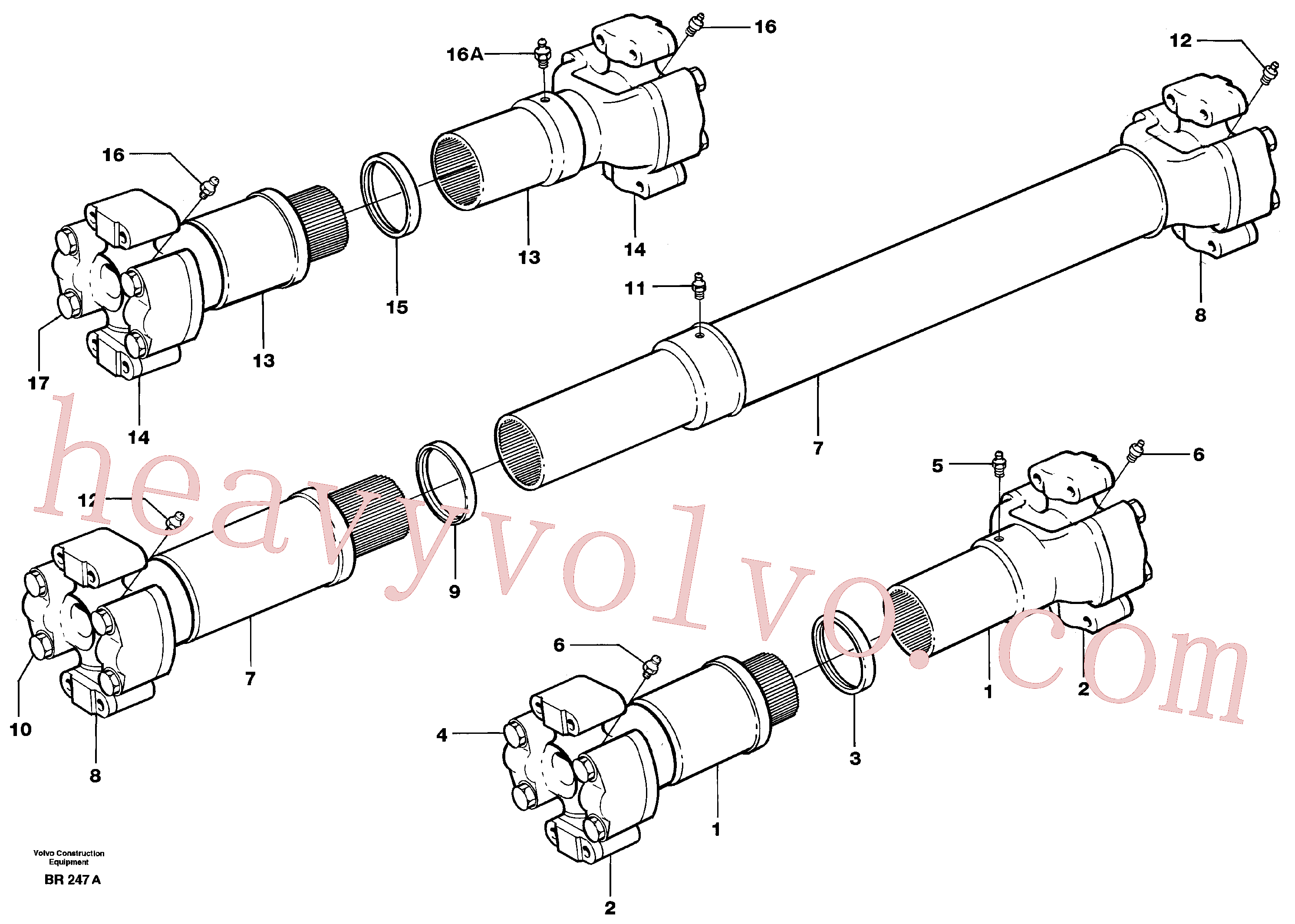 Wholesale VOE11701339 Oil seal ring for Volvo Excavator