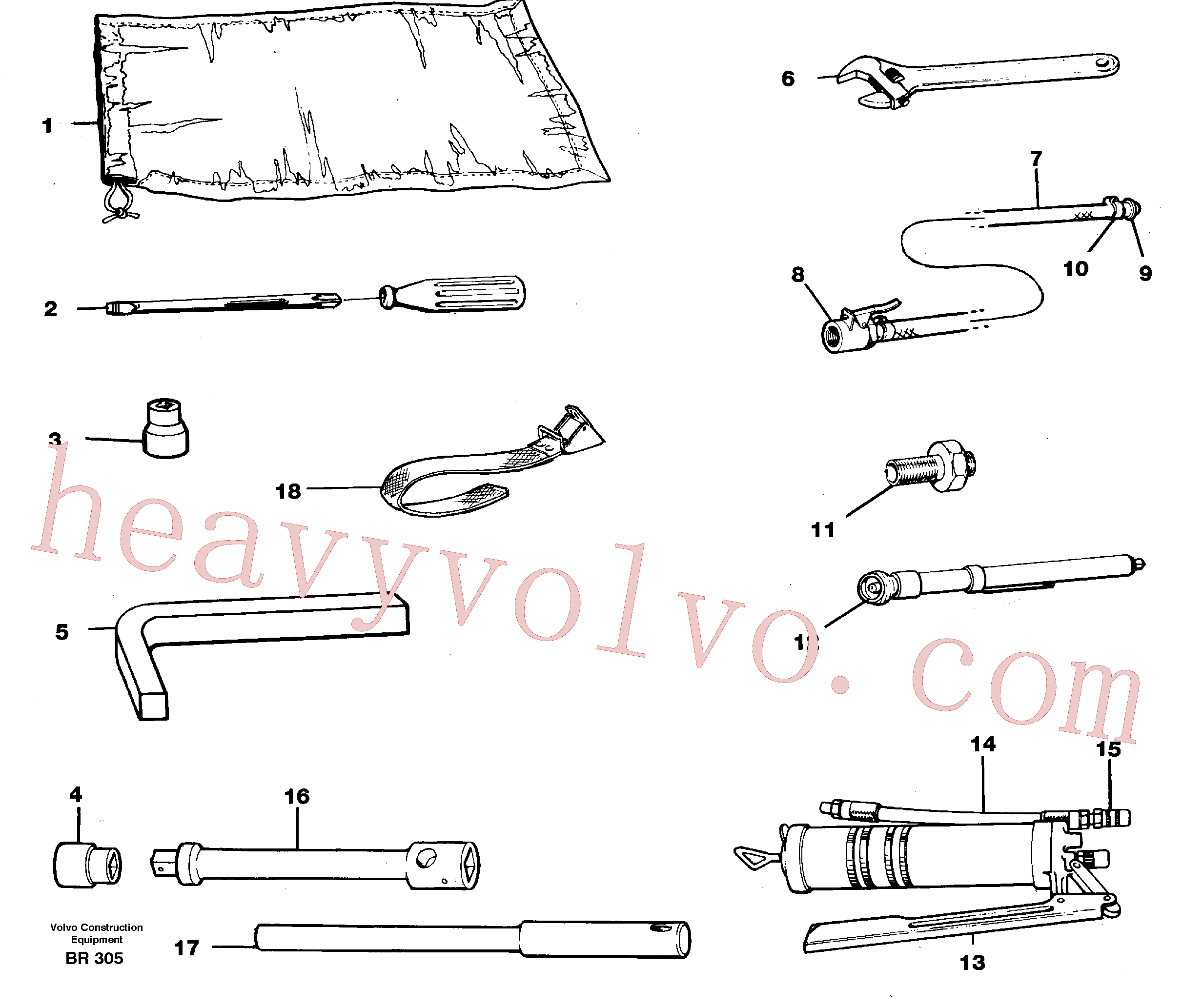 Wholesale VOE943469 Hose clamp for Volvo Excavator