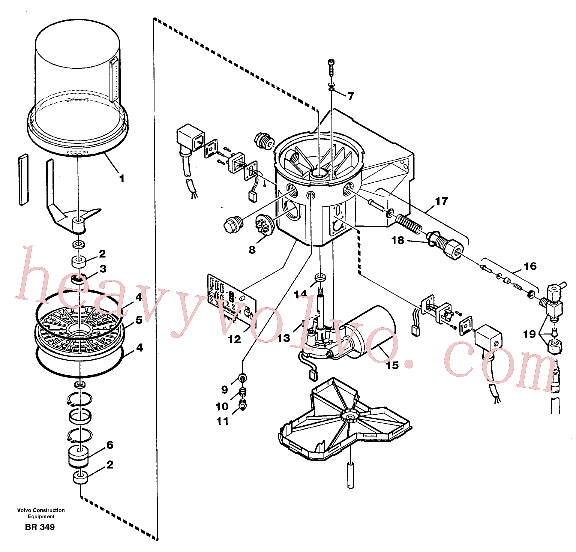 VOE11701479 Plate for Volvo Excavator spare