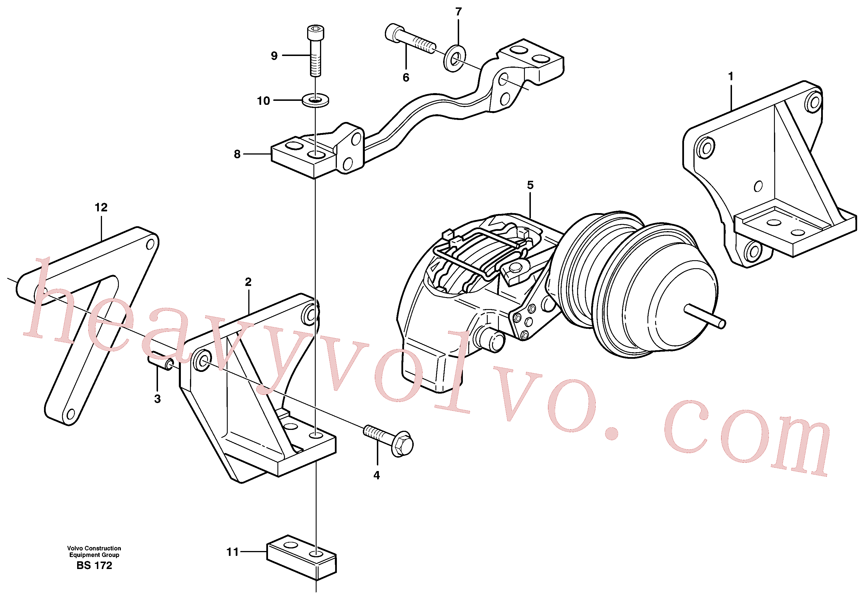 Wholesale VOE930850 Plain washer for Volvo Excavator