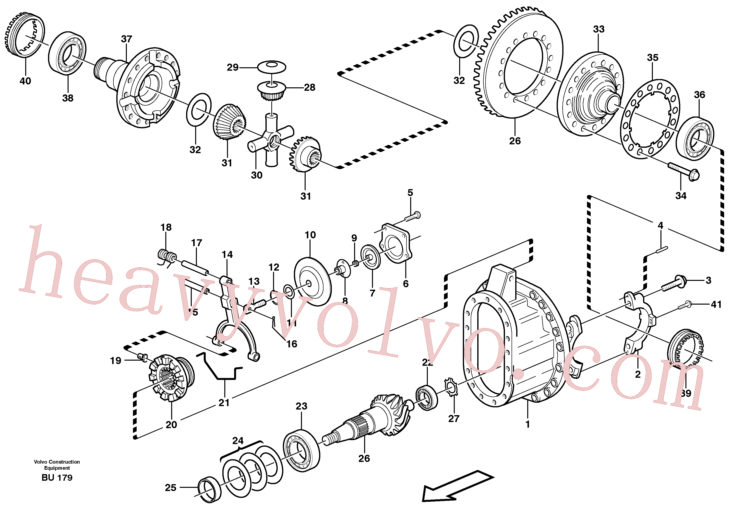 VOE11102555 Cover for Volvo Excavator Parts
