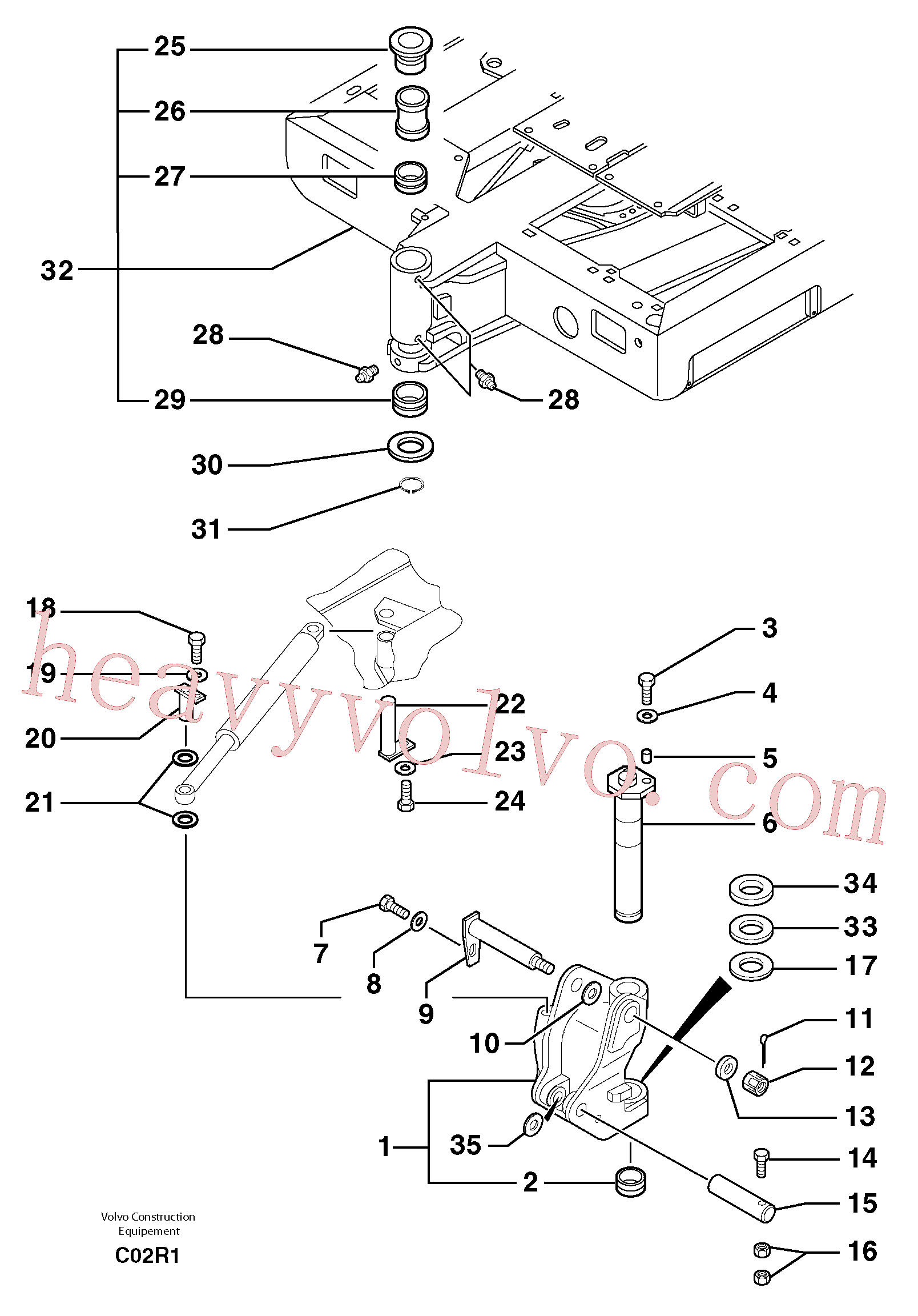 Volvo PJ3890015 Washer aftermarket part for sale