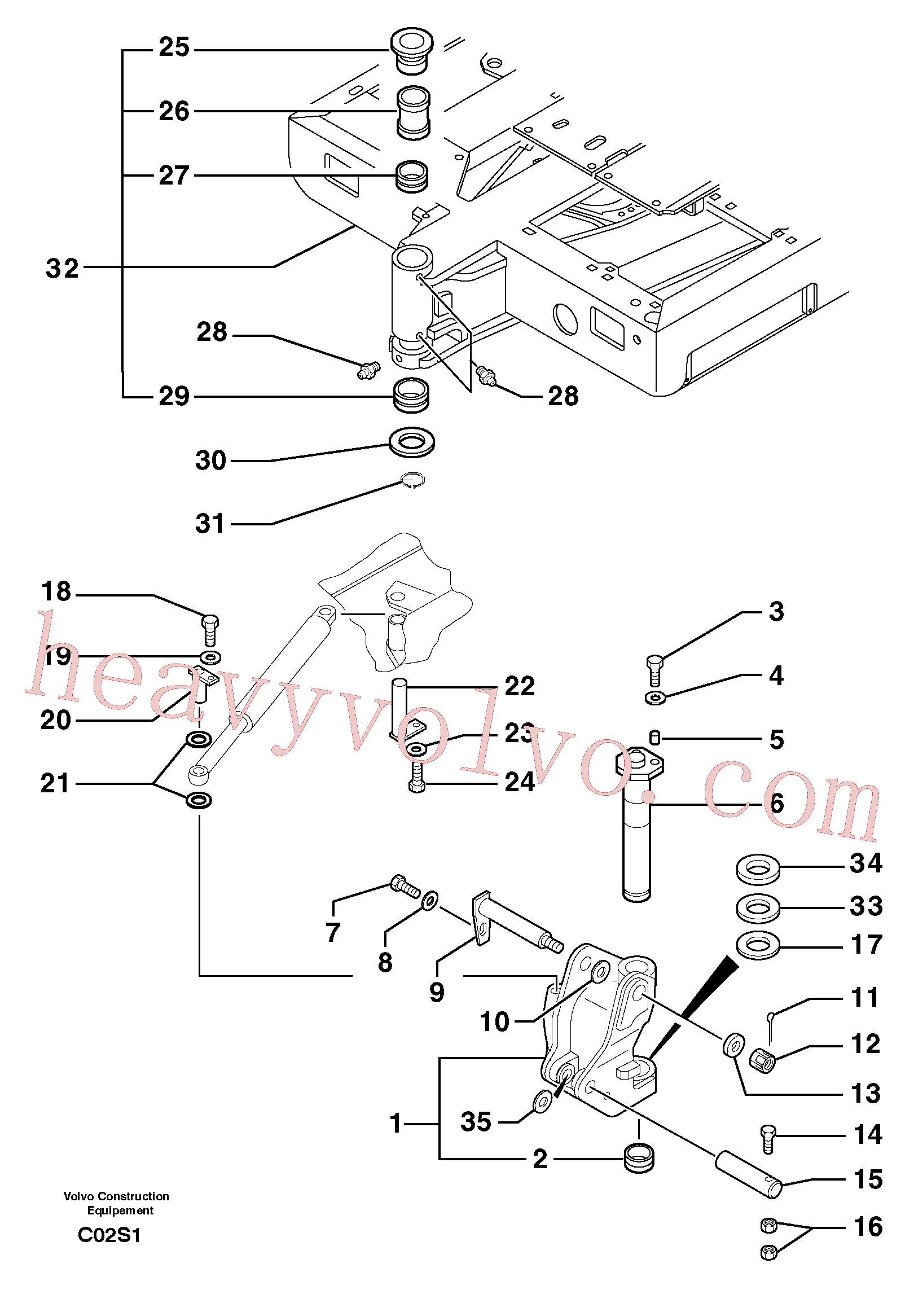Volvo PJ3890015 Washer aftermarket part for sale