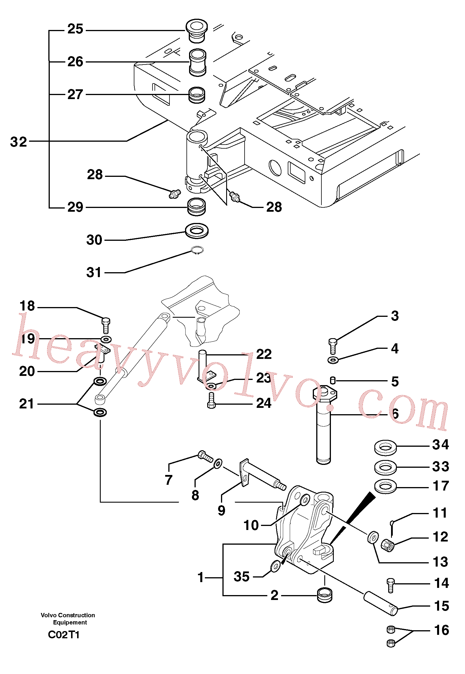 Volvo PJ3890015 Washer aftermarket part for sale
