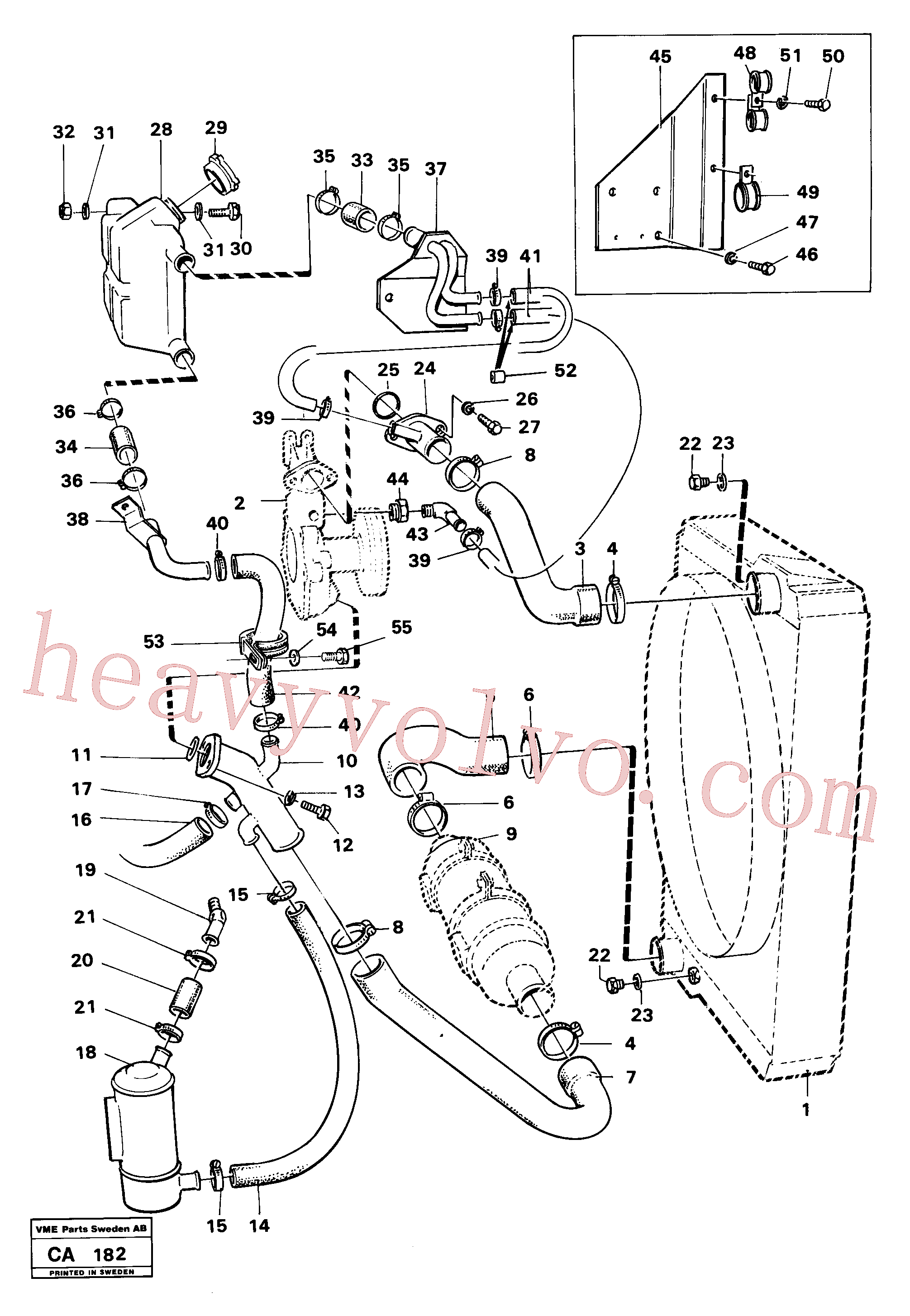 Volvo excavator part VOE960179 O-ring for sale