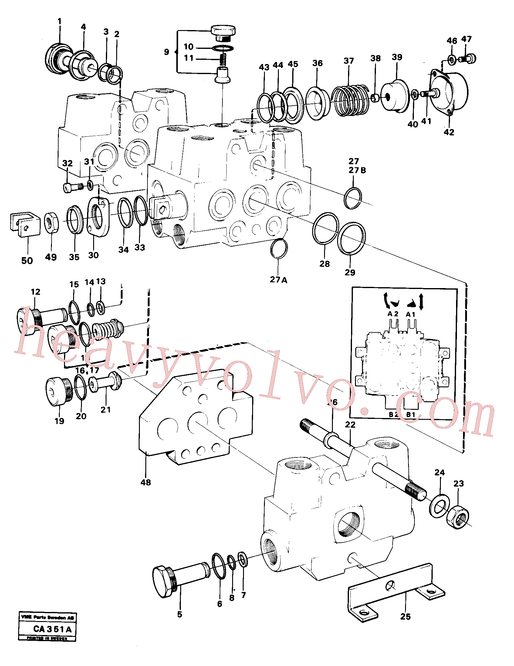 Volvo Assembly VOE6213009 Spring for sale