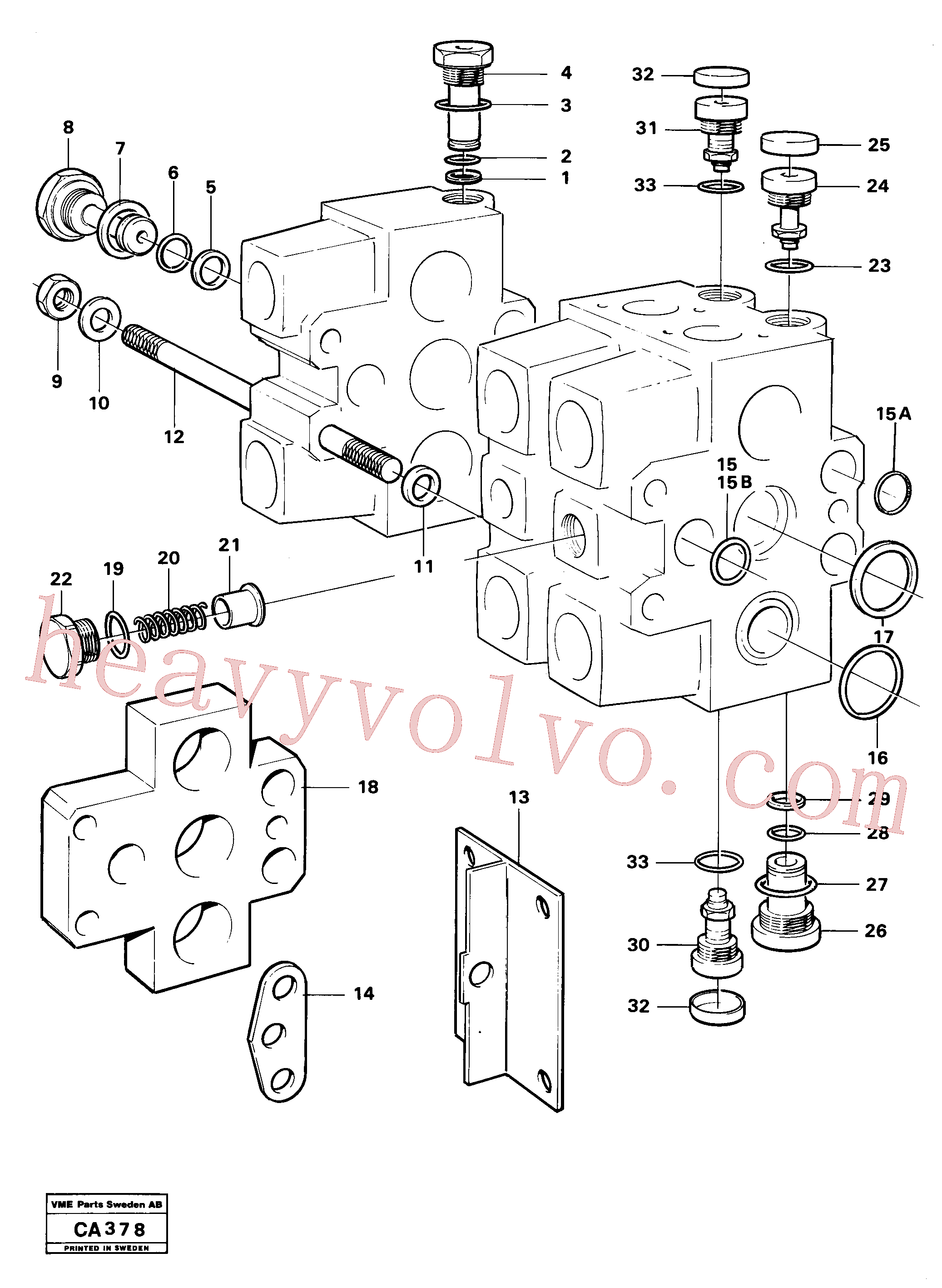 Volvo Assembly VOE6213009 Spring for sale