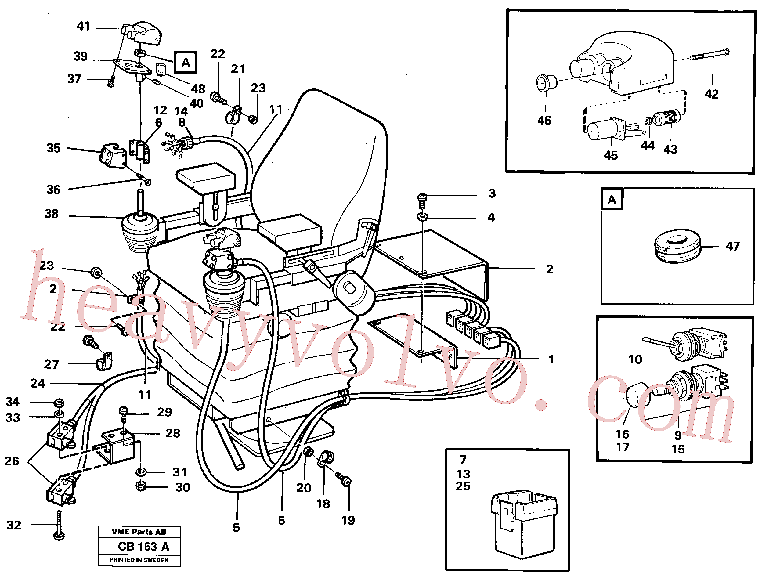 MI965881 Insulator for Volvo Excavator Parts