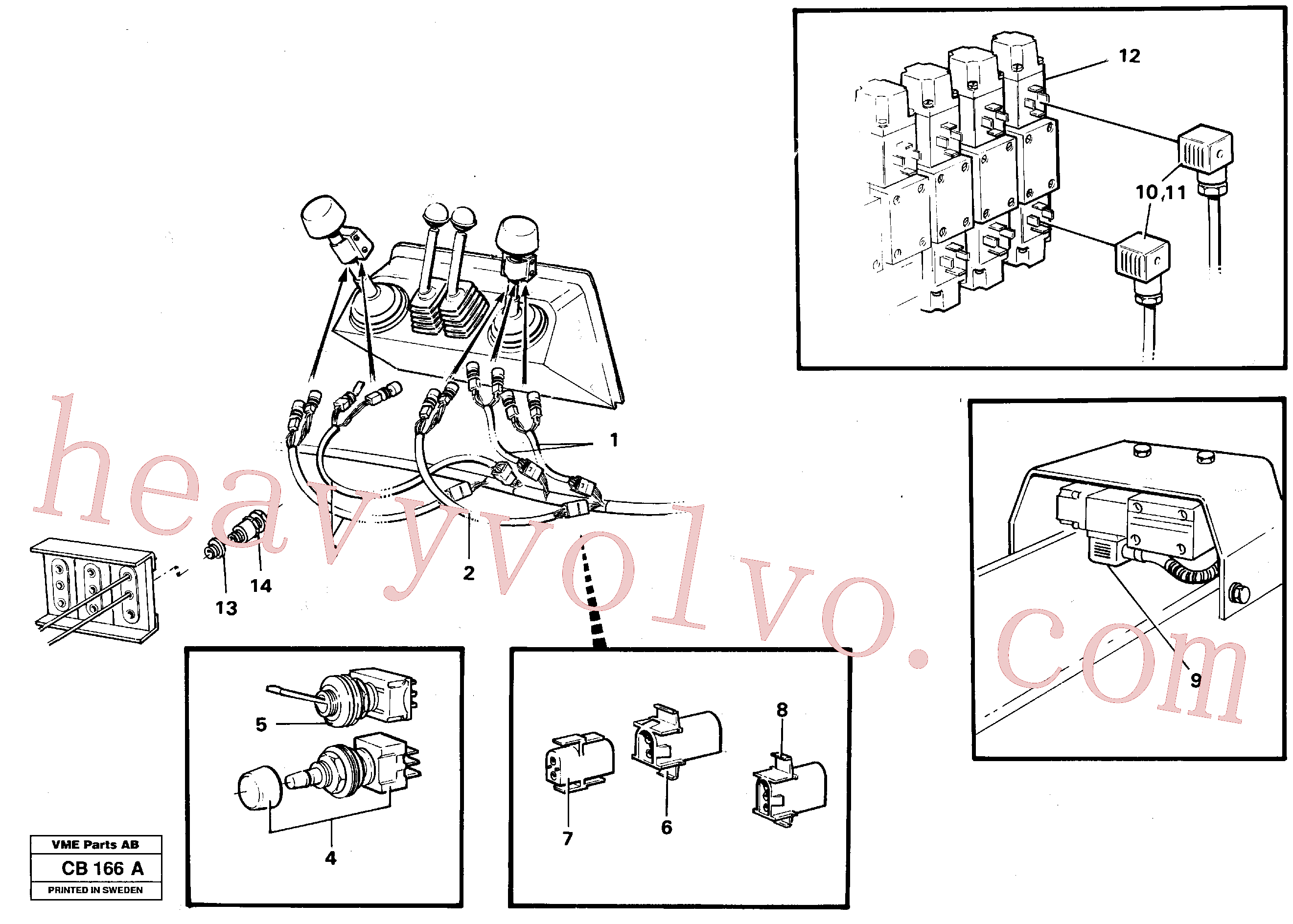Volvo Assembly VOE968016 Cable terminal for sale