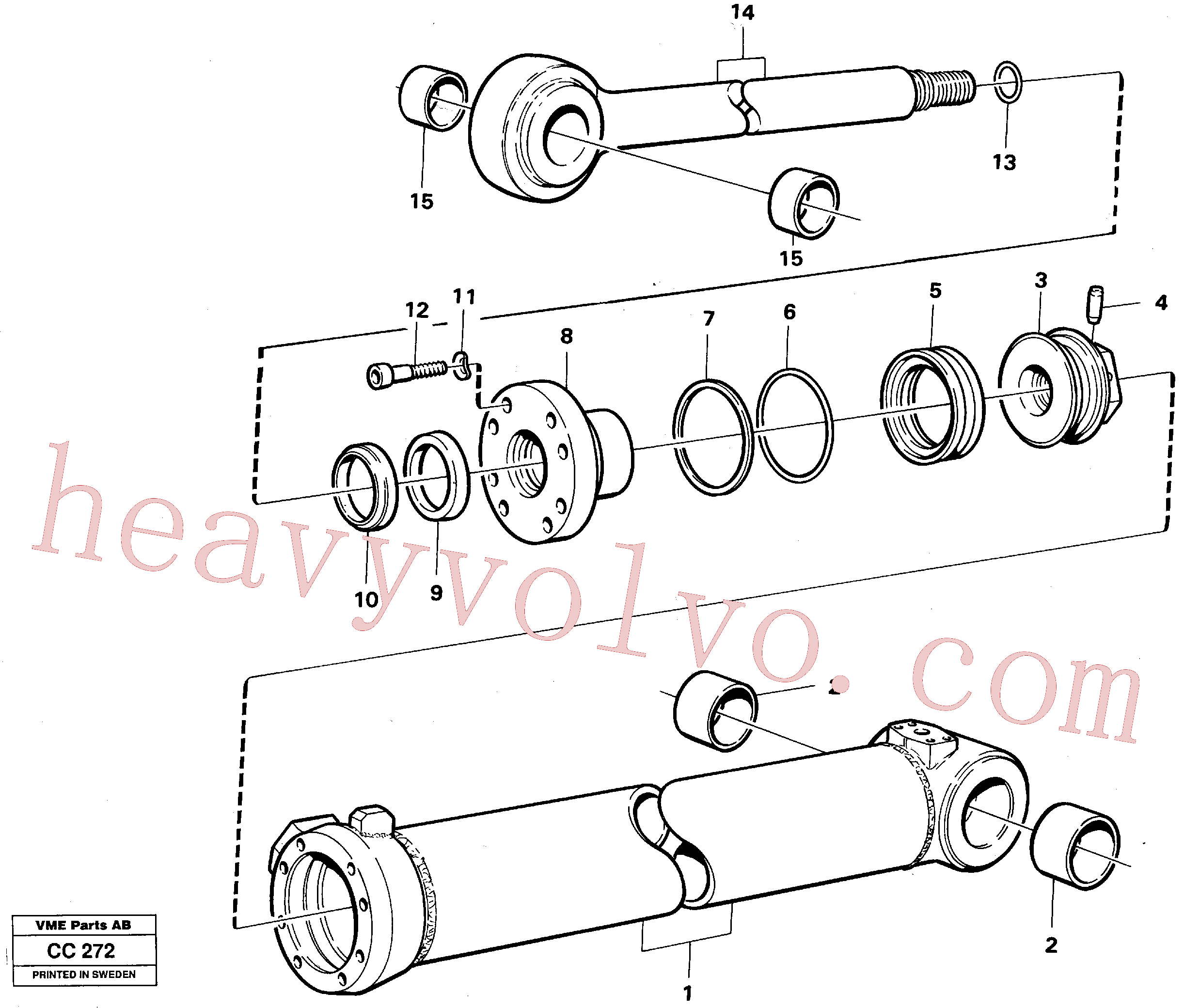 Volvo Assembly VOE4782406 Piston for sale