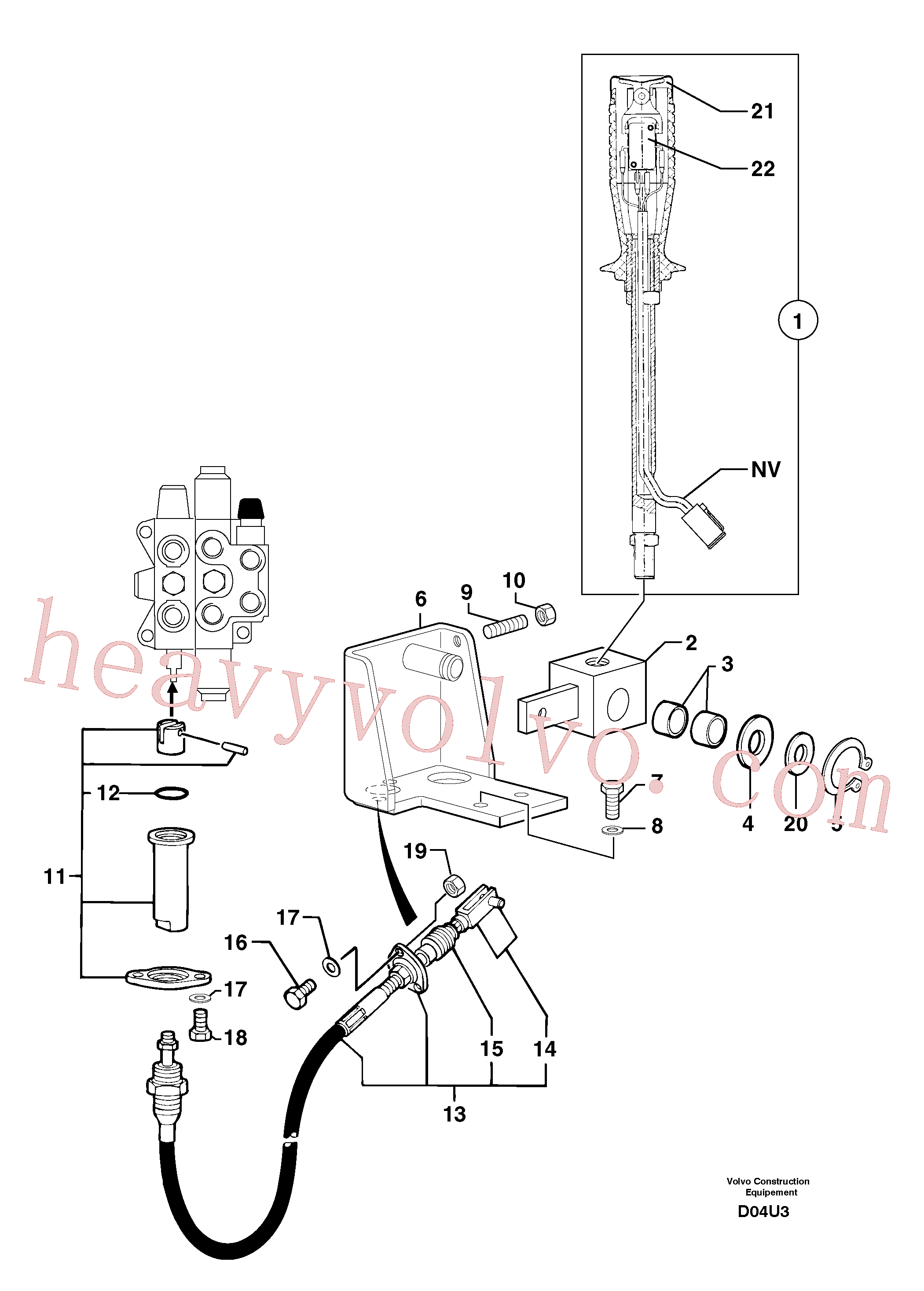 Volvo Assembly PJ4630022 Snap Ring for sale