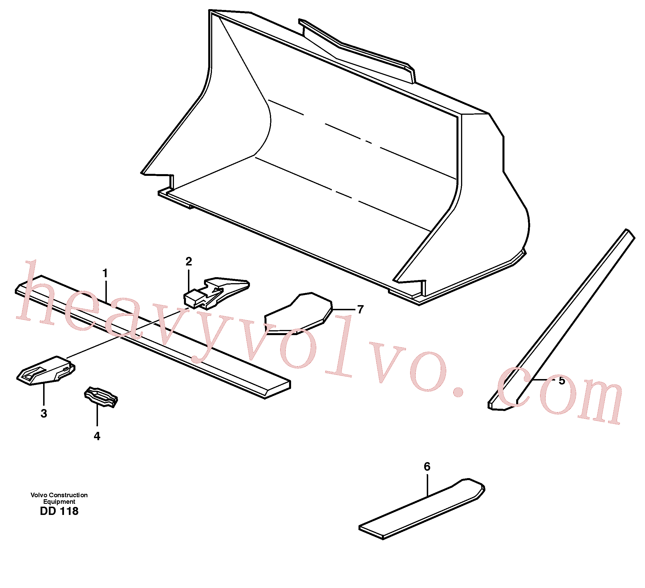 China Made VOE11438040 Lock, Lock lug parts for Volvo Excavator