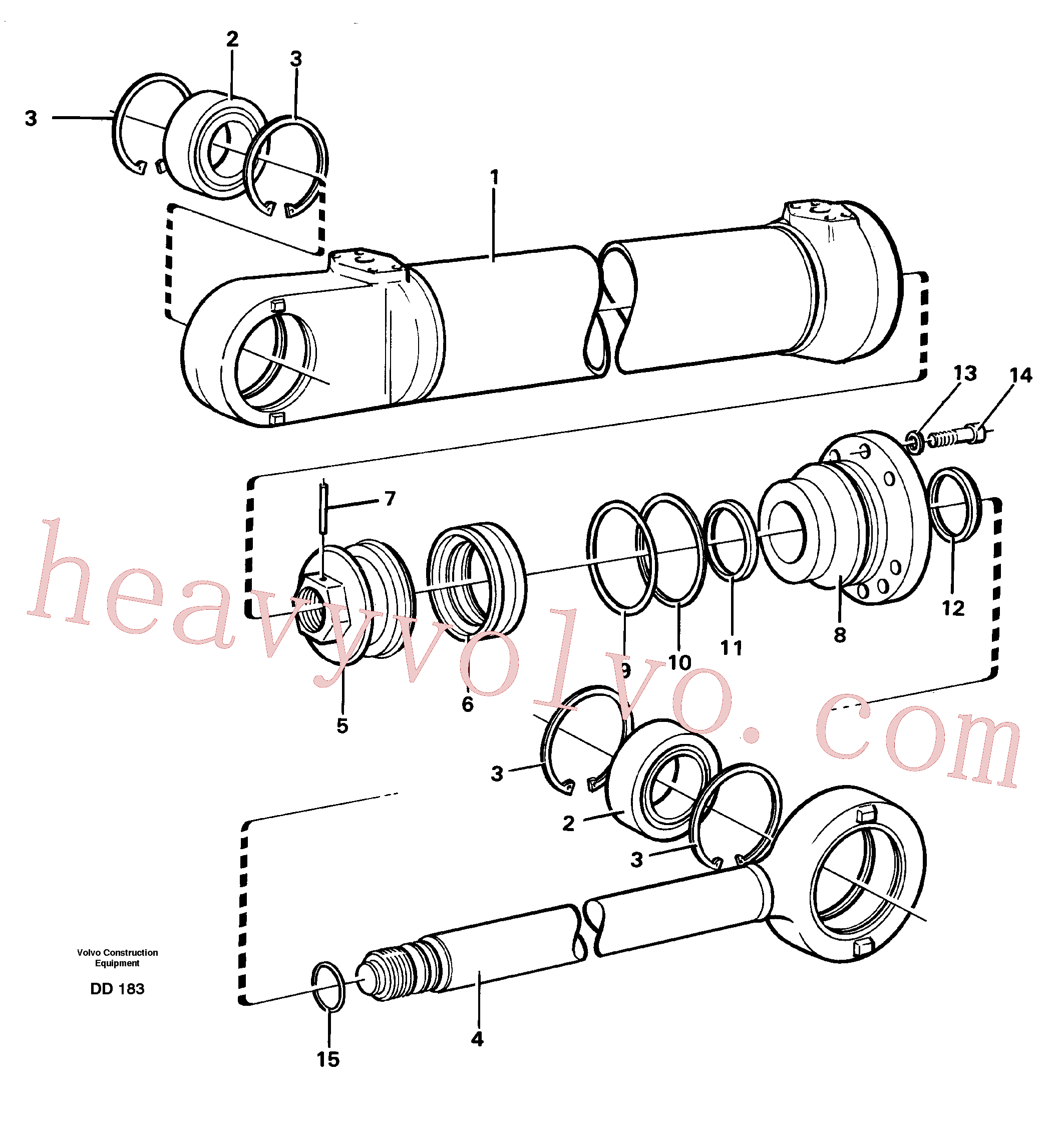 Volvo Assembly VOE4782406 Piston for sale