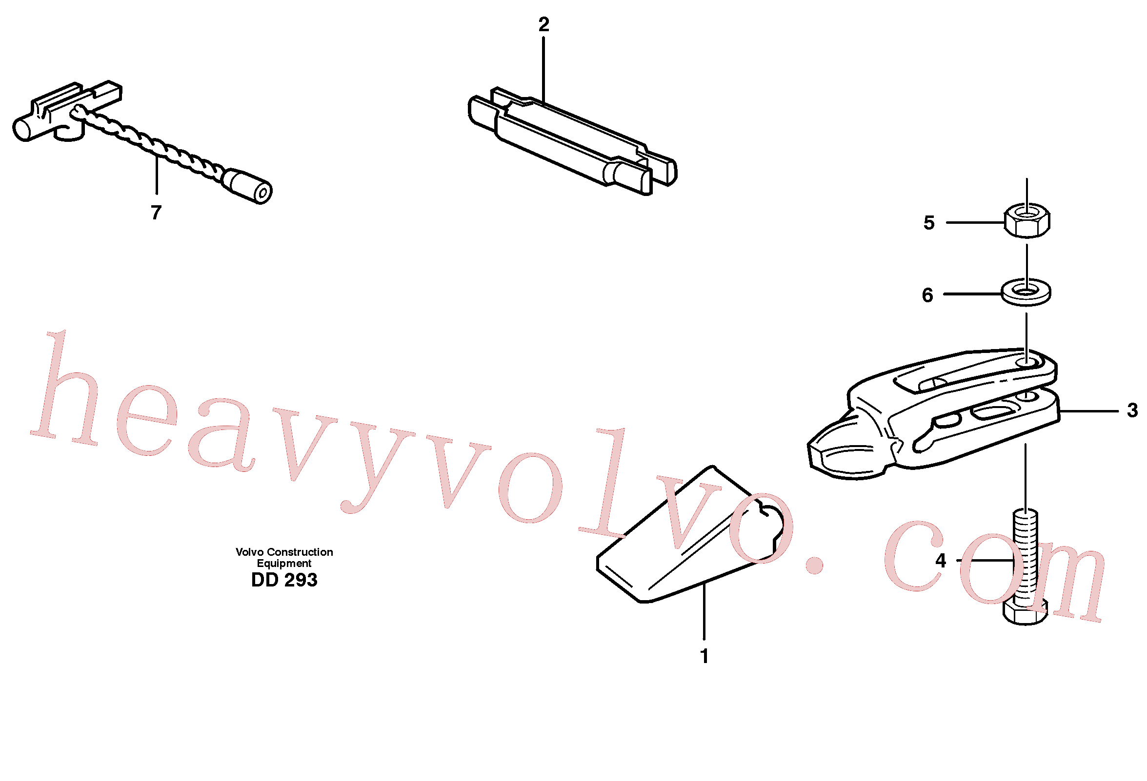Volvo VOE14015106 Plain washer aftermarket part for sale