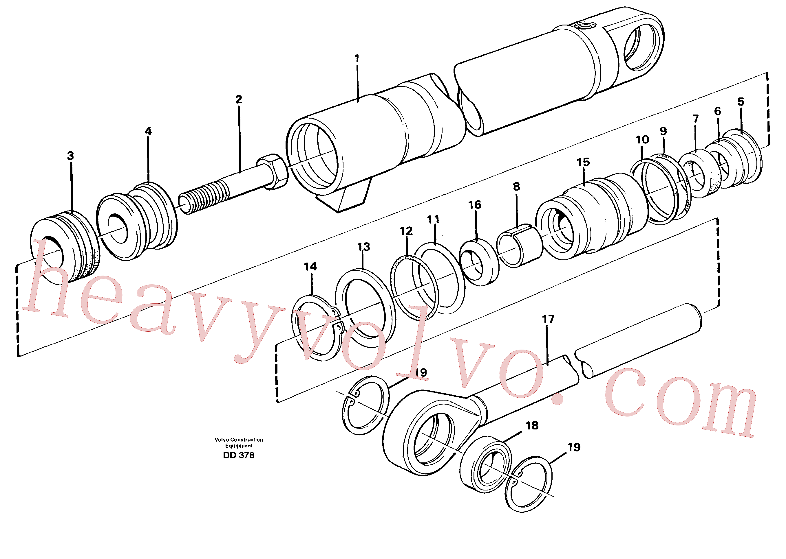 Volvo Assembly VOE14251914 Piston rod for sale