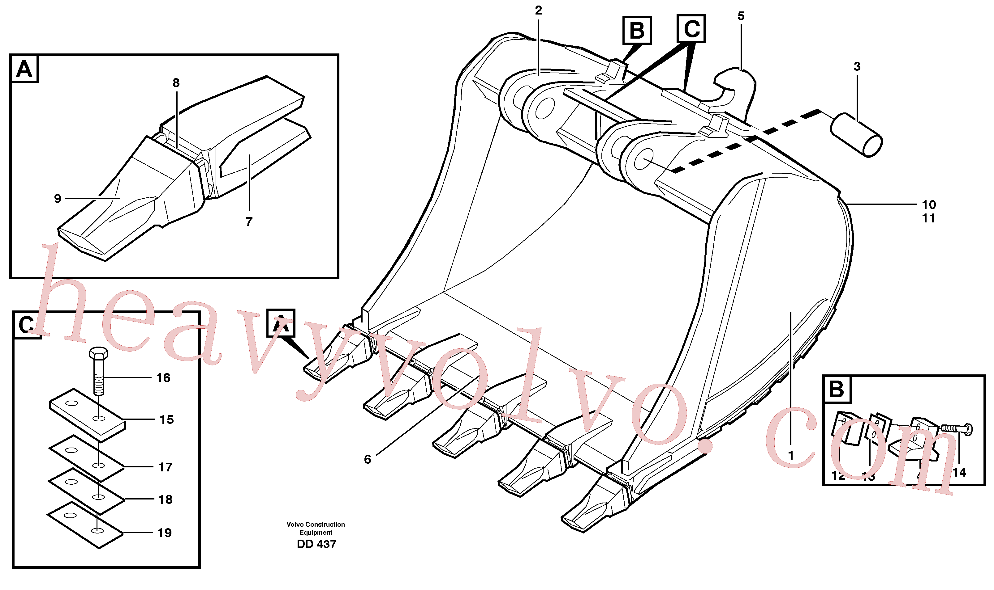Volvo Assembly VOE14092852 Pin for sale