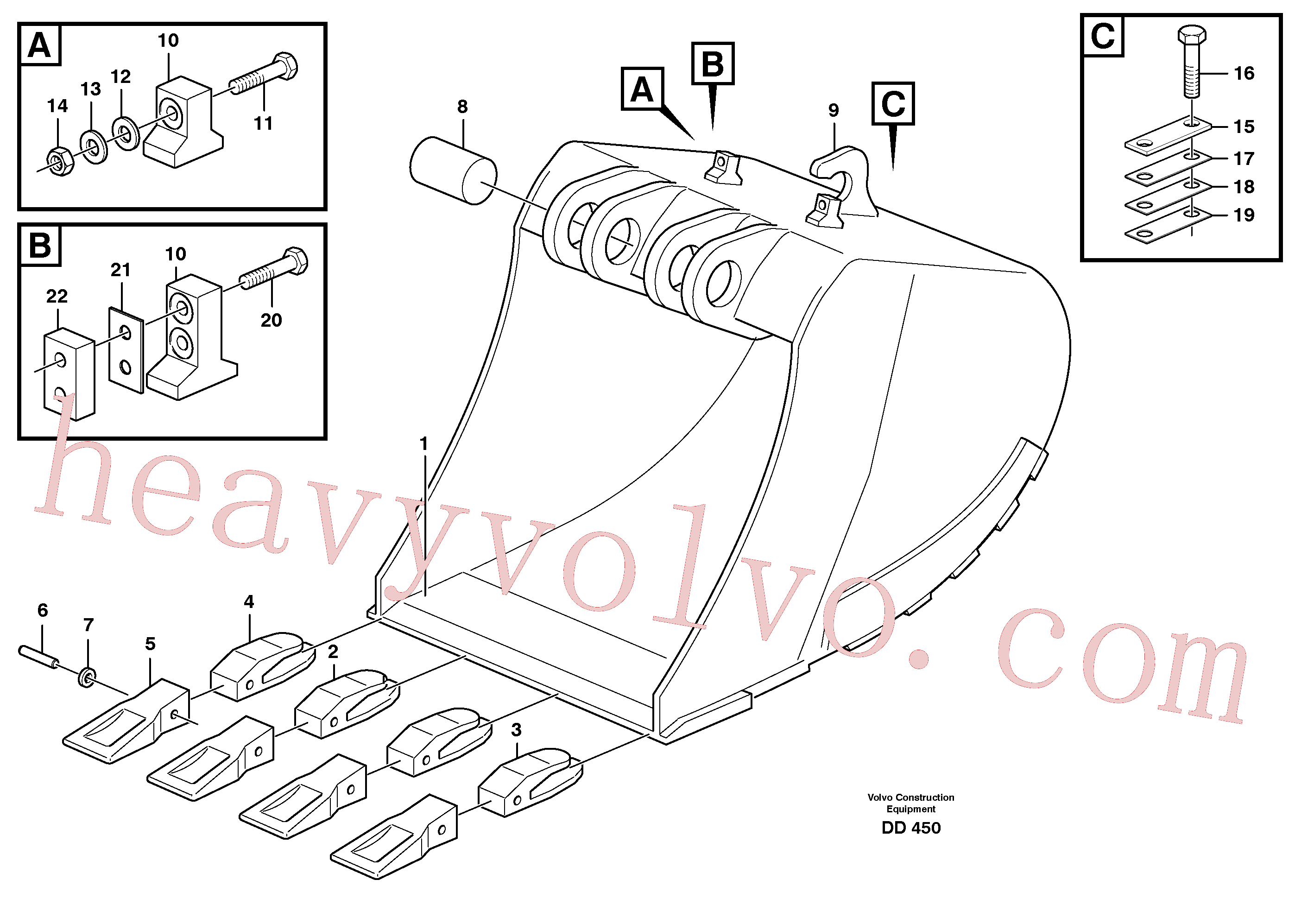 Wholesale VOE11706285 Mounting Kit for Volvo Excavator