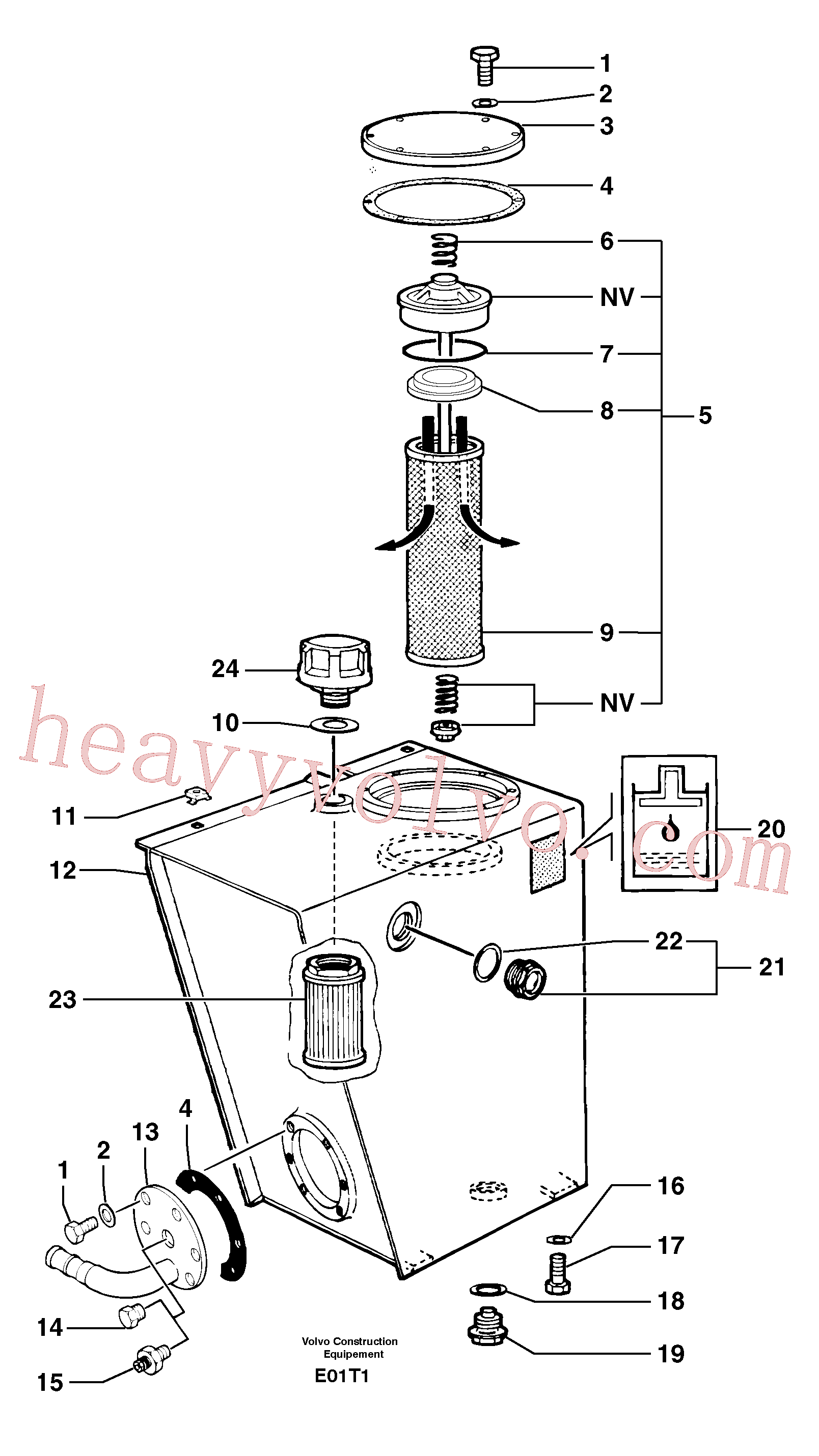 Wholesale PJ7415999 Spring for Volvo Excavator