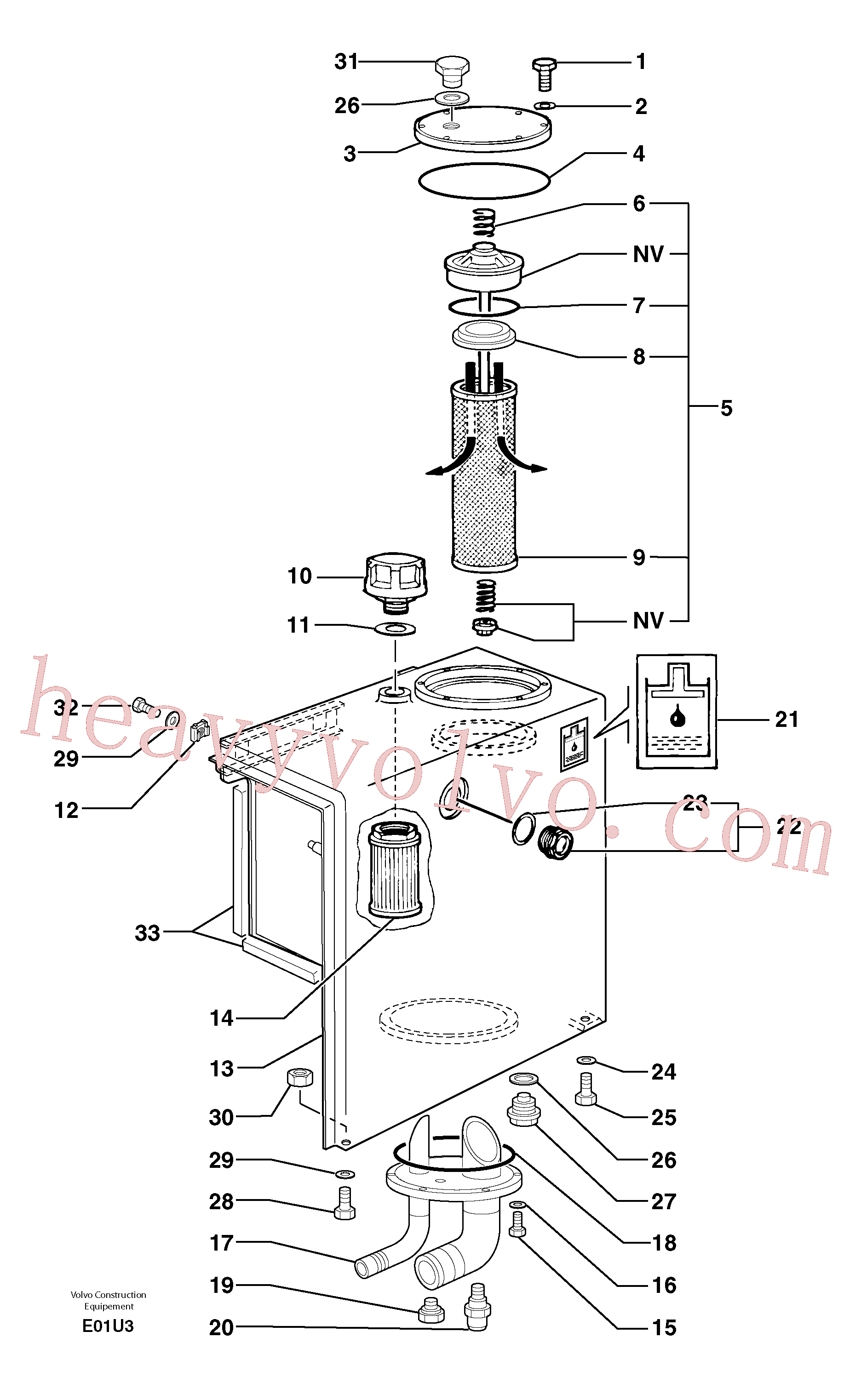 Wholesale PJ7415999 Spring for Volvo Excavator