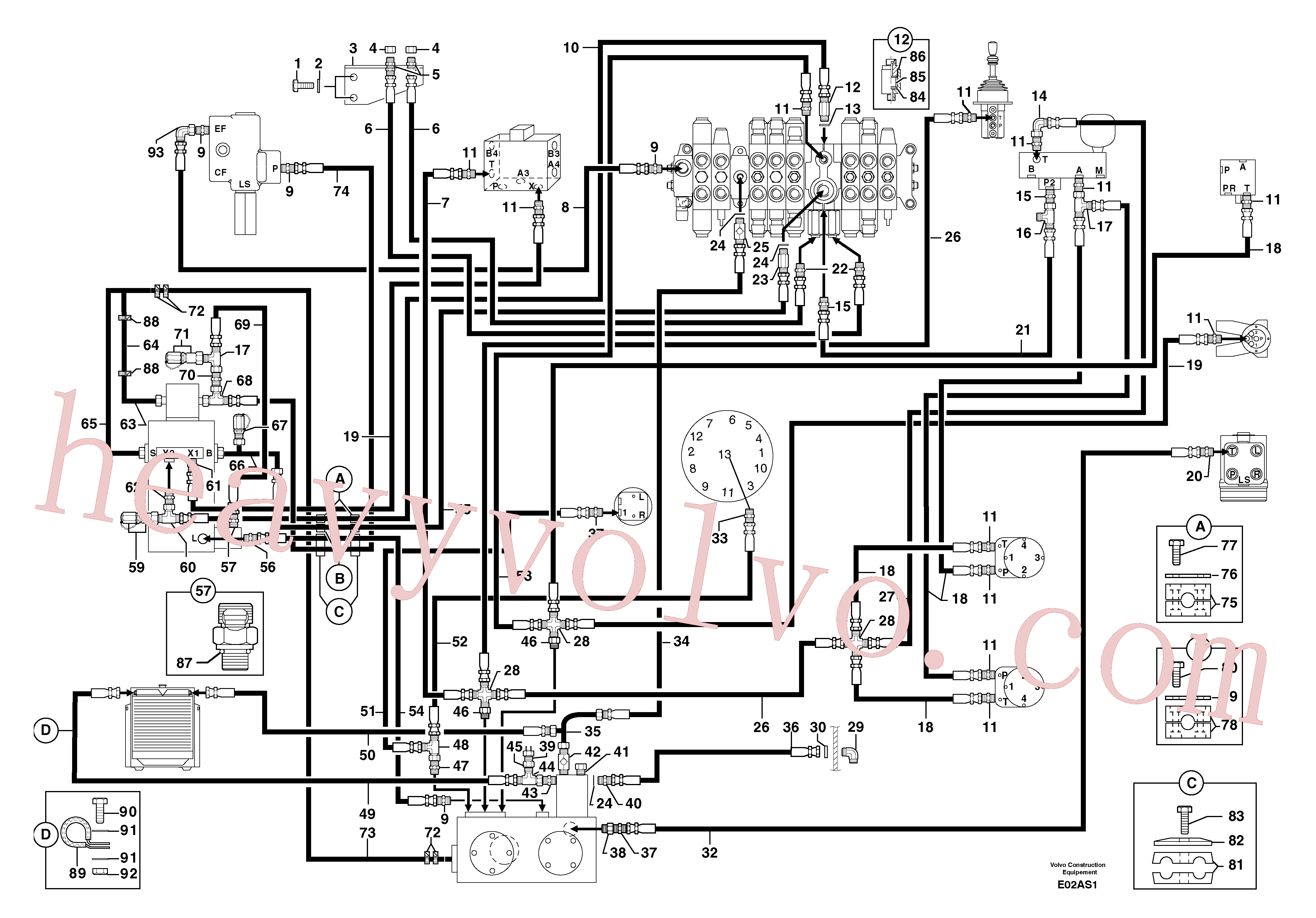 China Made PJ4040050 O-ring parts for Volvo Excavator