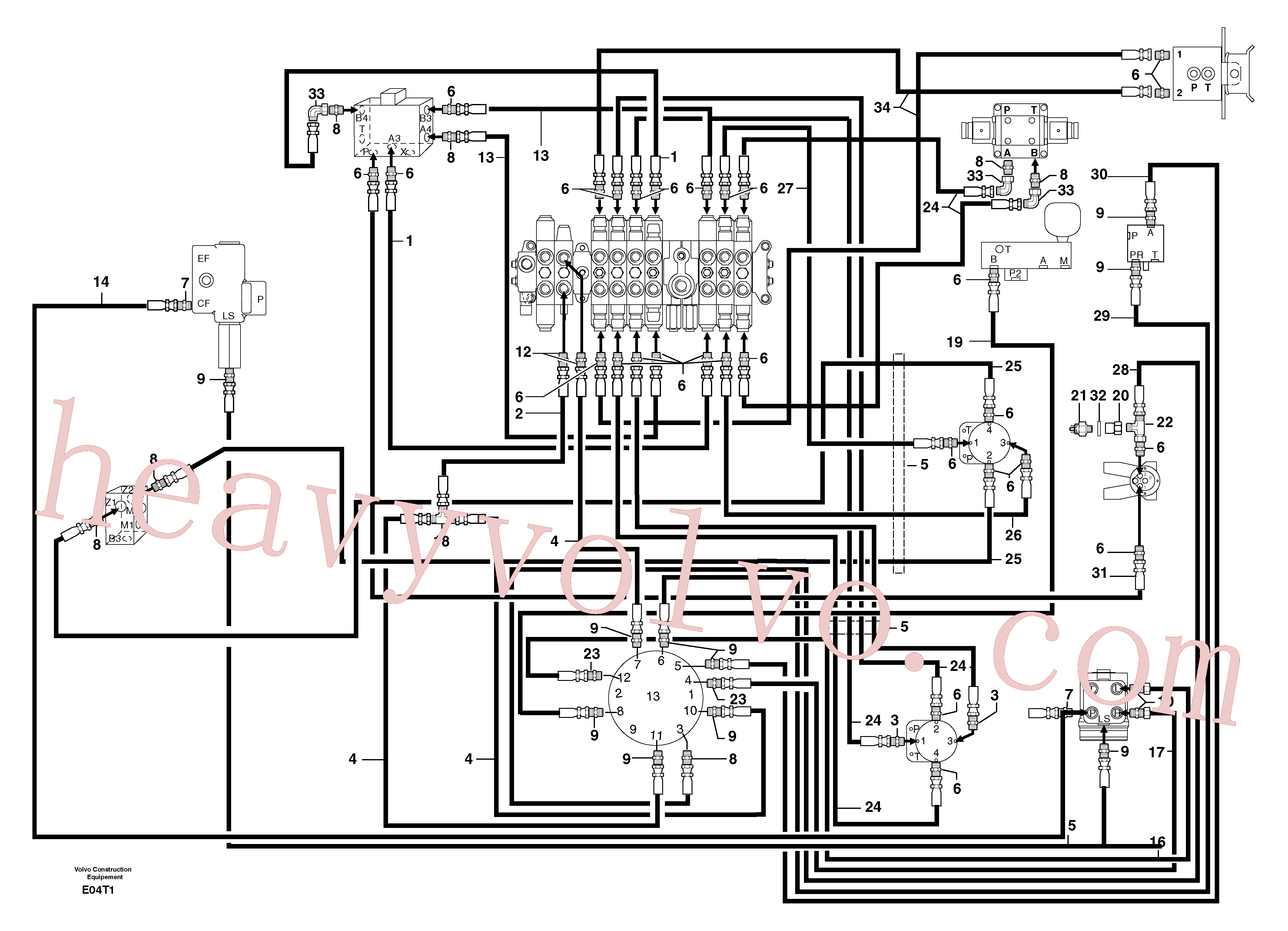 China Made VOE11806693 Eternity/2 parts for Volvo Excavator