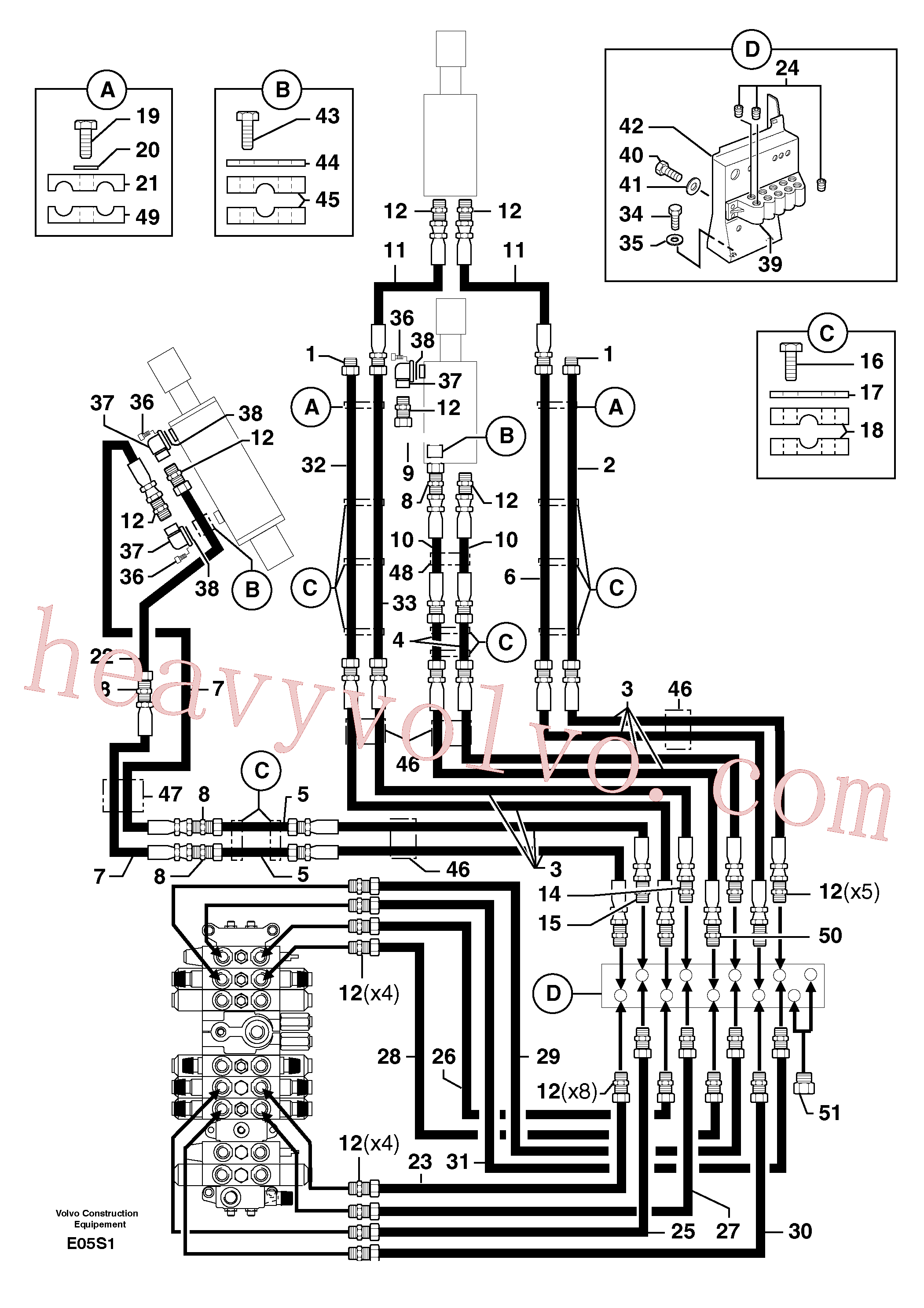 Volvo Assembly PJ5910190 Tube for sale