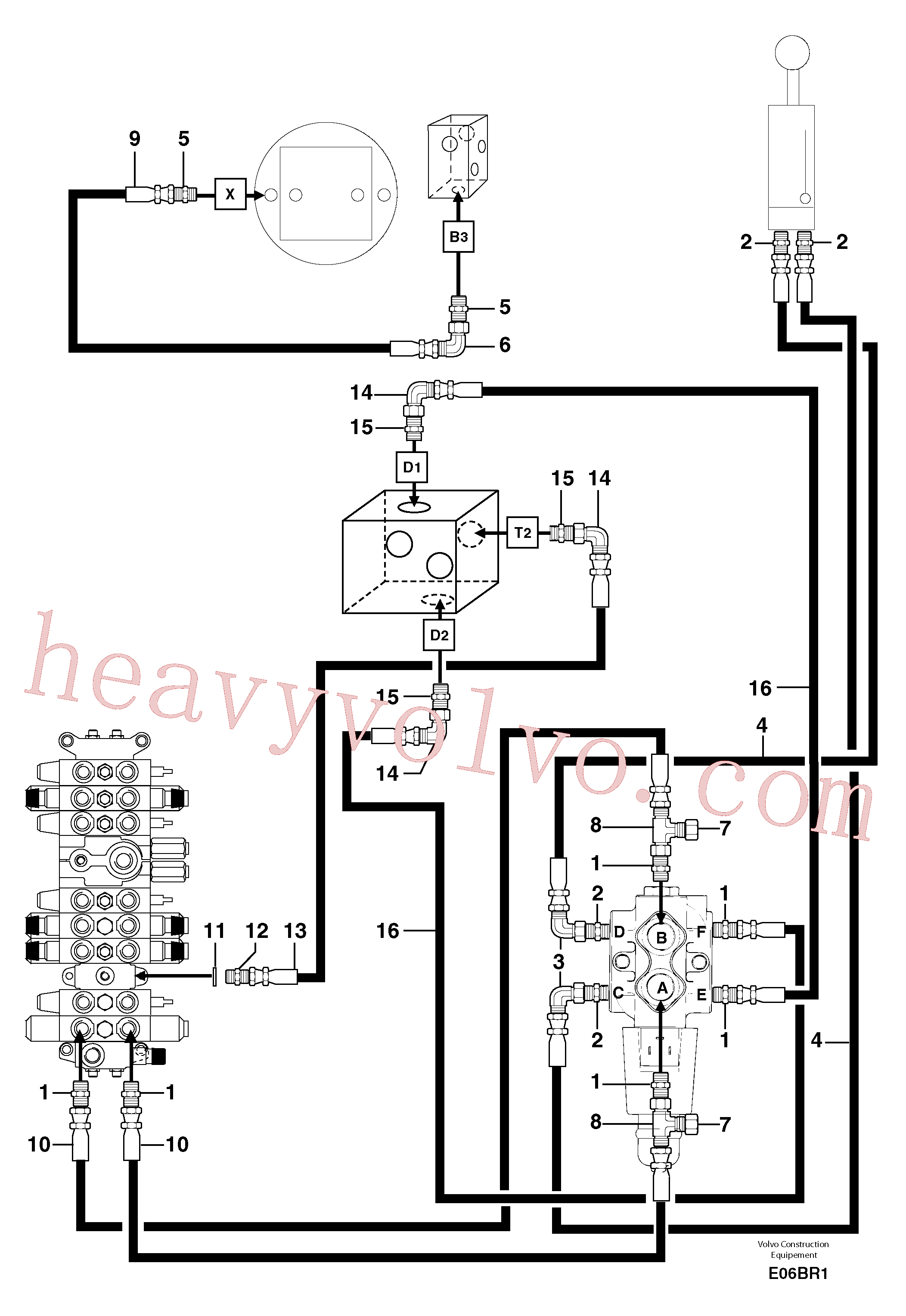 Wholesale PJ4700012 Elbow for Volvo Excavator