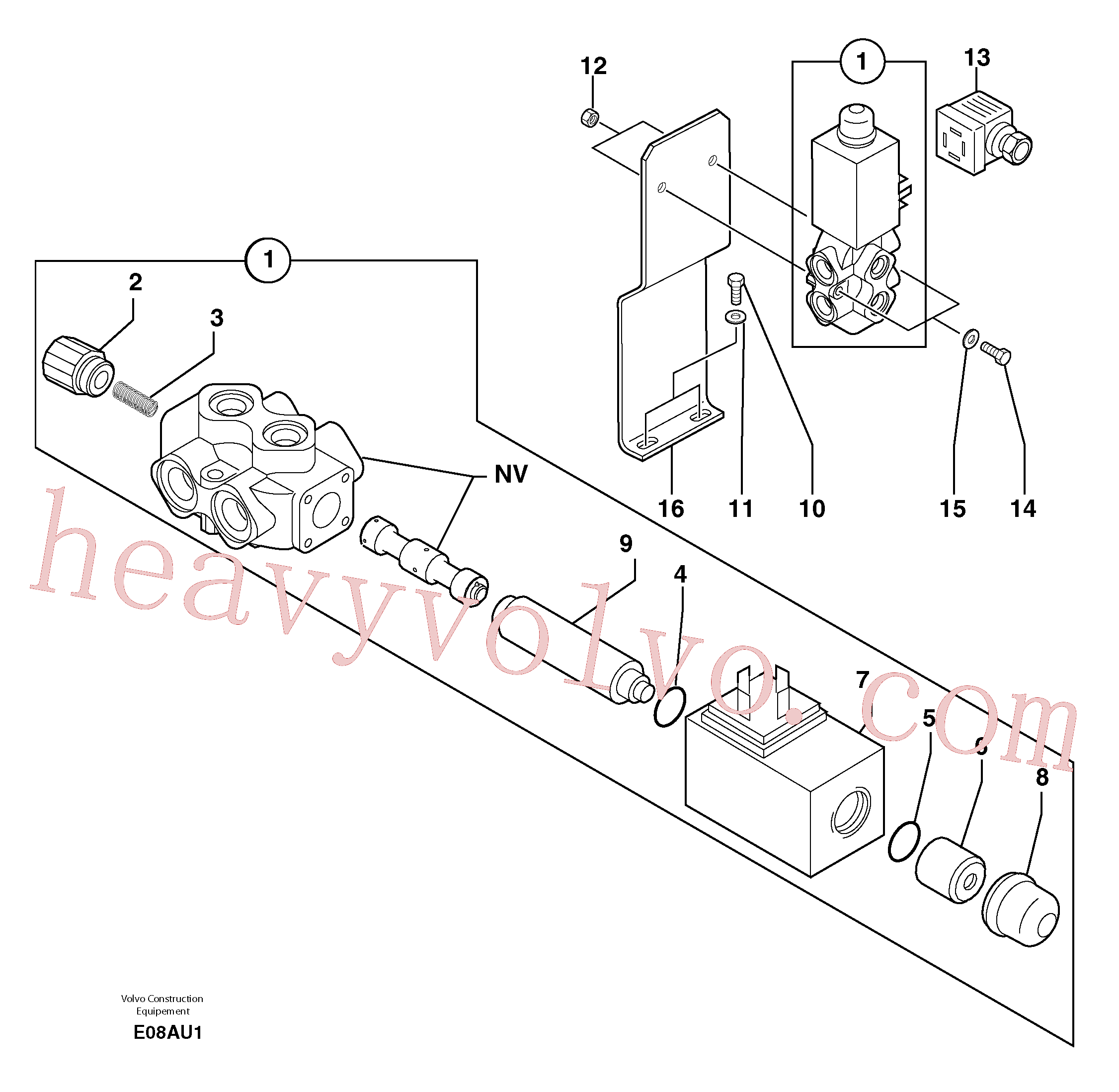 PJ7415993 O-ring for Volvo Excavator spare