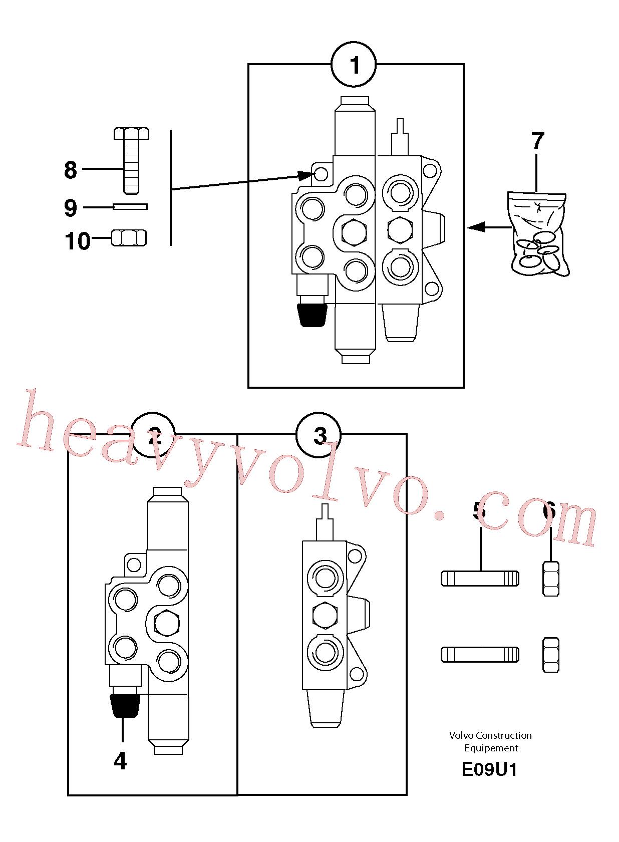 PJ7416624 Element for Volvo Excavator Parts
