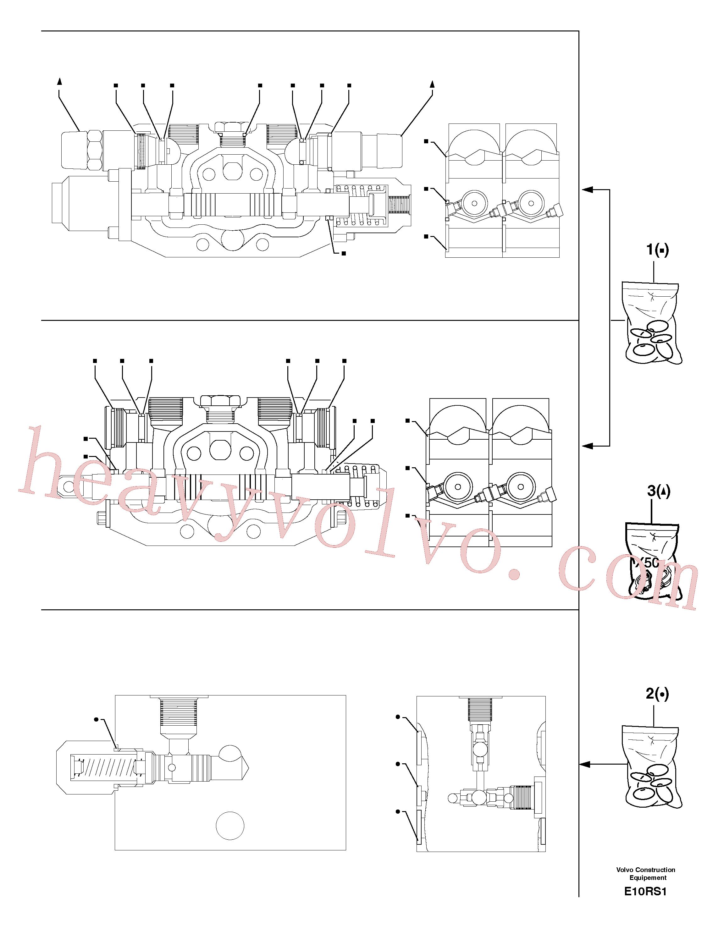Volvo excavator part PJ7417514 Cap for sale