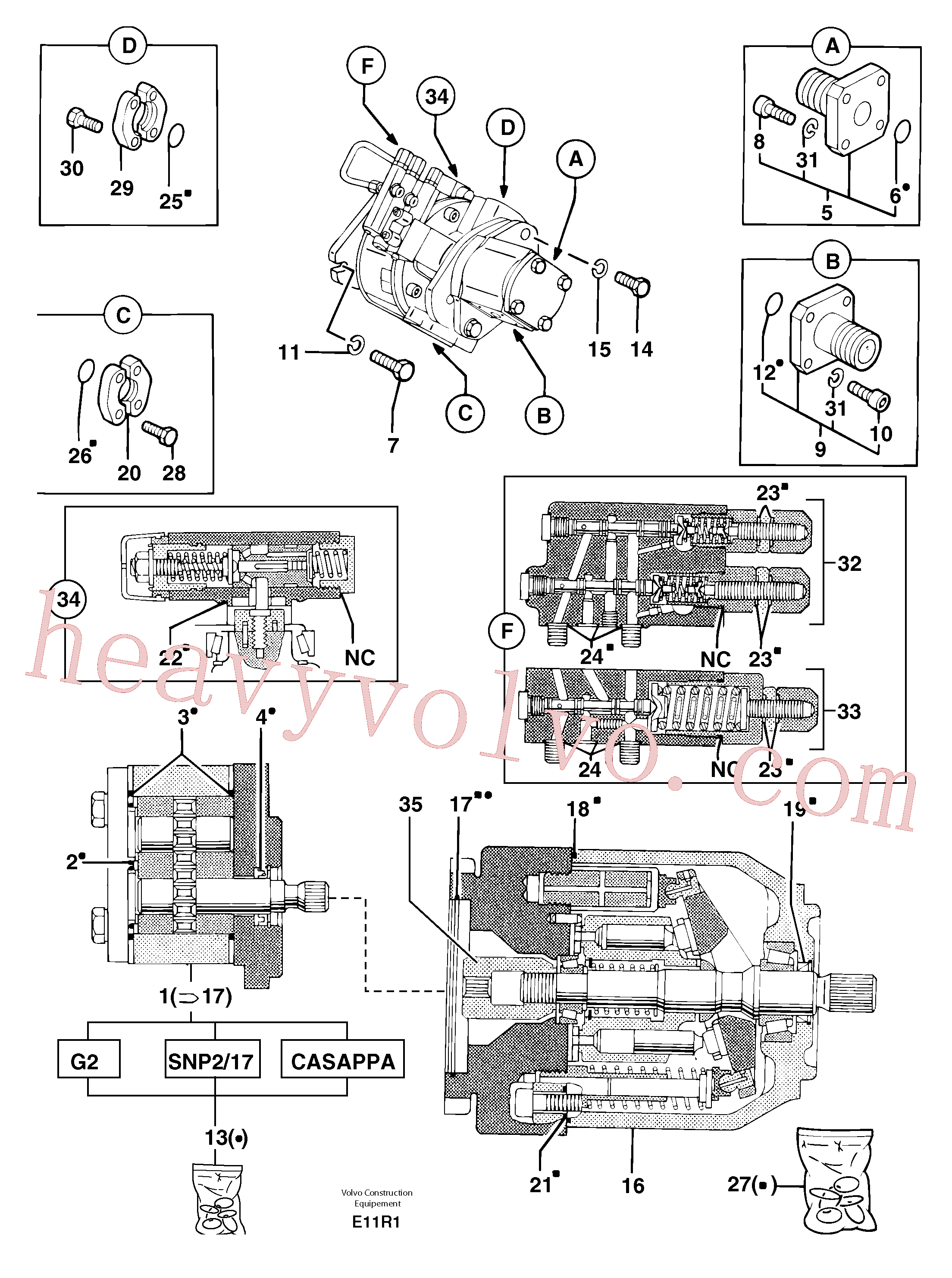 Wholesale PJ4380241 Allen Head Scre for Volvo Excavator