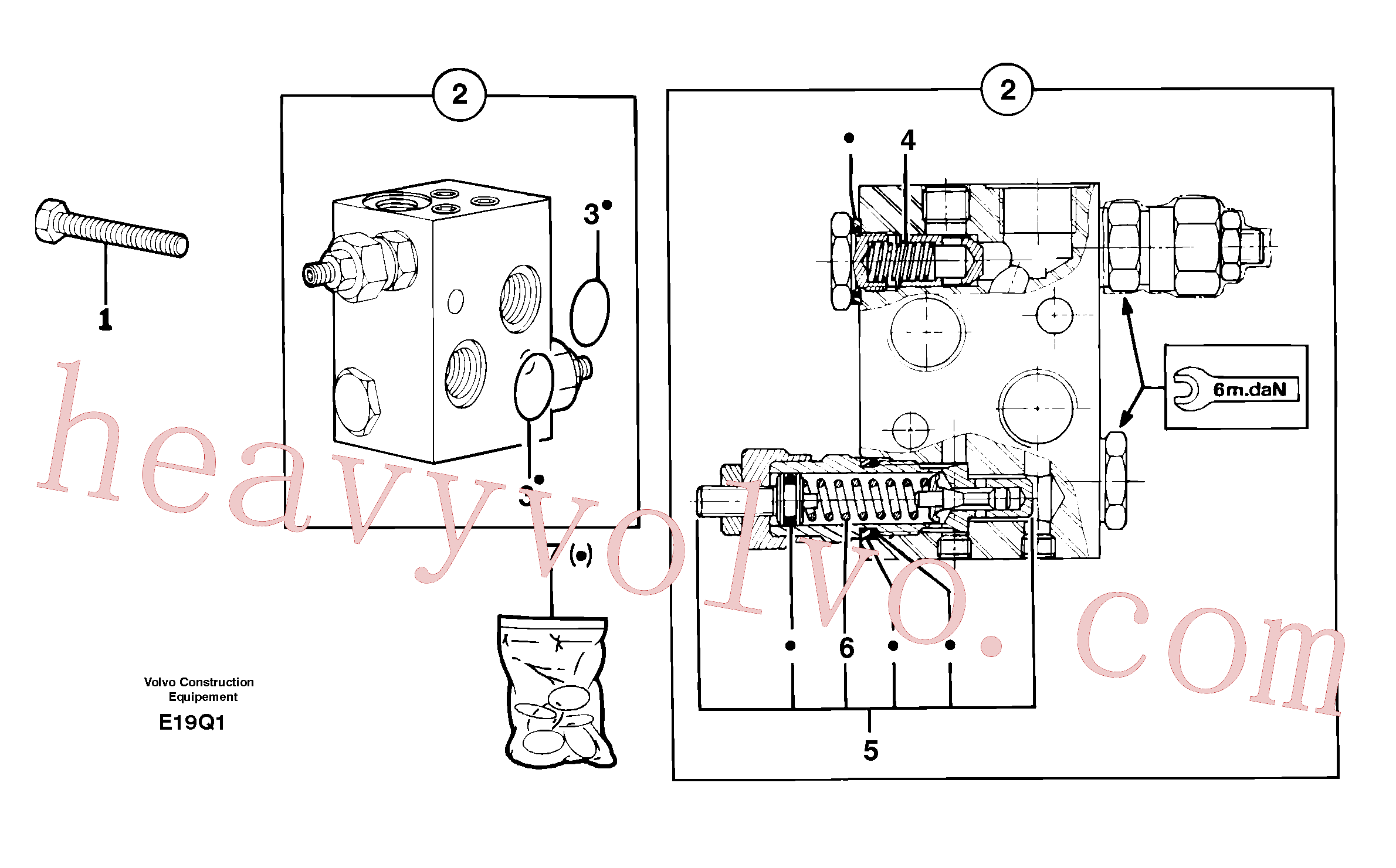 PJ7412965 Spring for Volvo Excavator Parts
