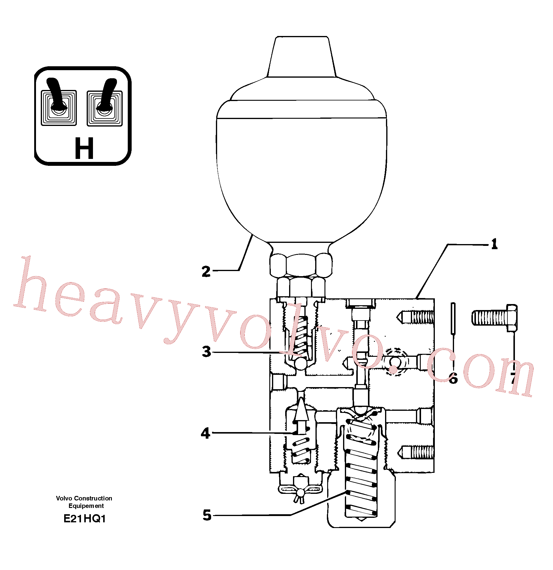 Volvo PJ7410919 Spring aftermarket part for sale