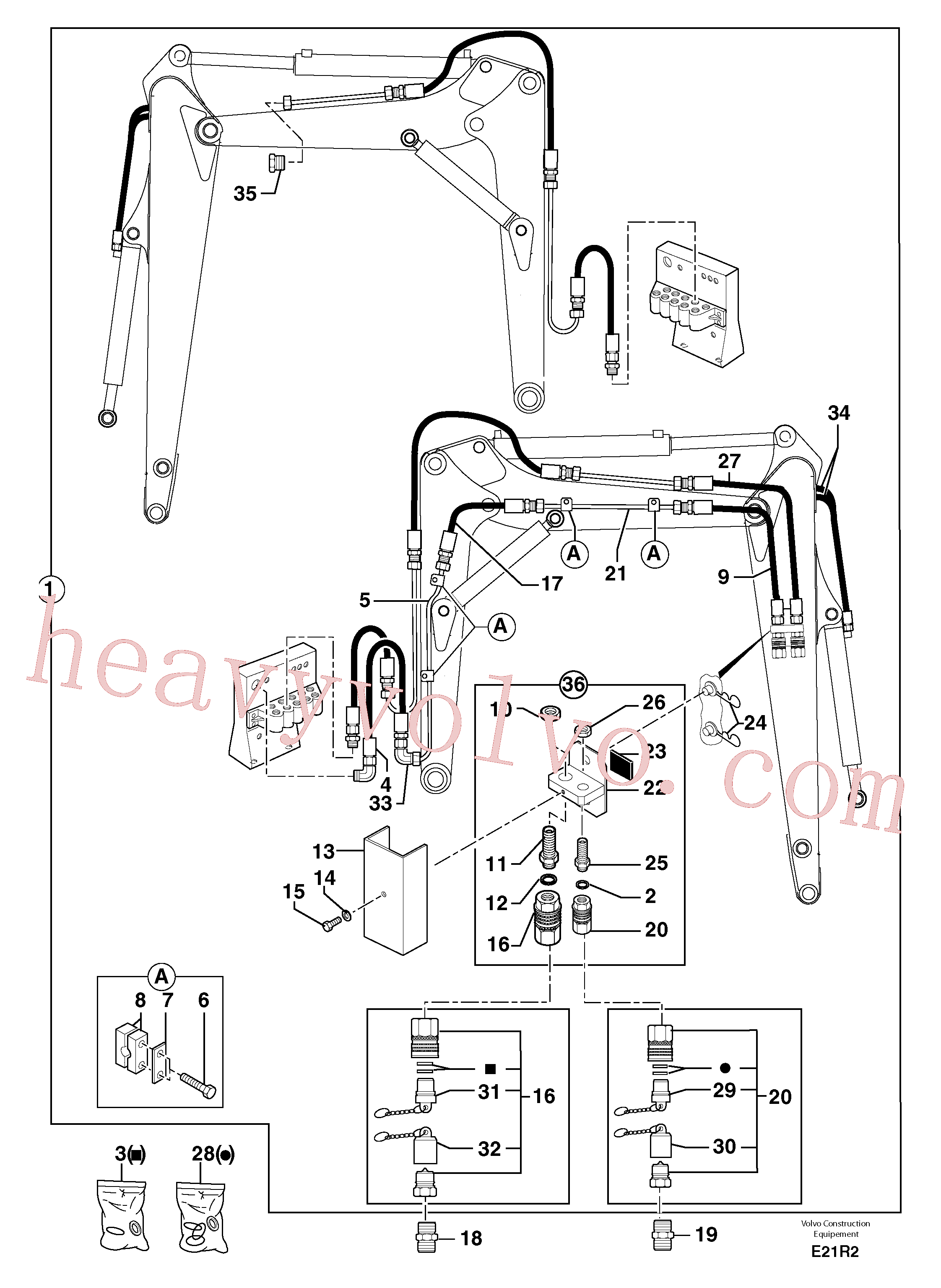 Volvo Assembly PJ4750110 Union for sale