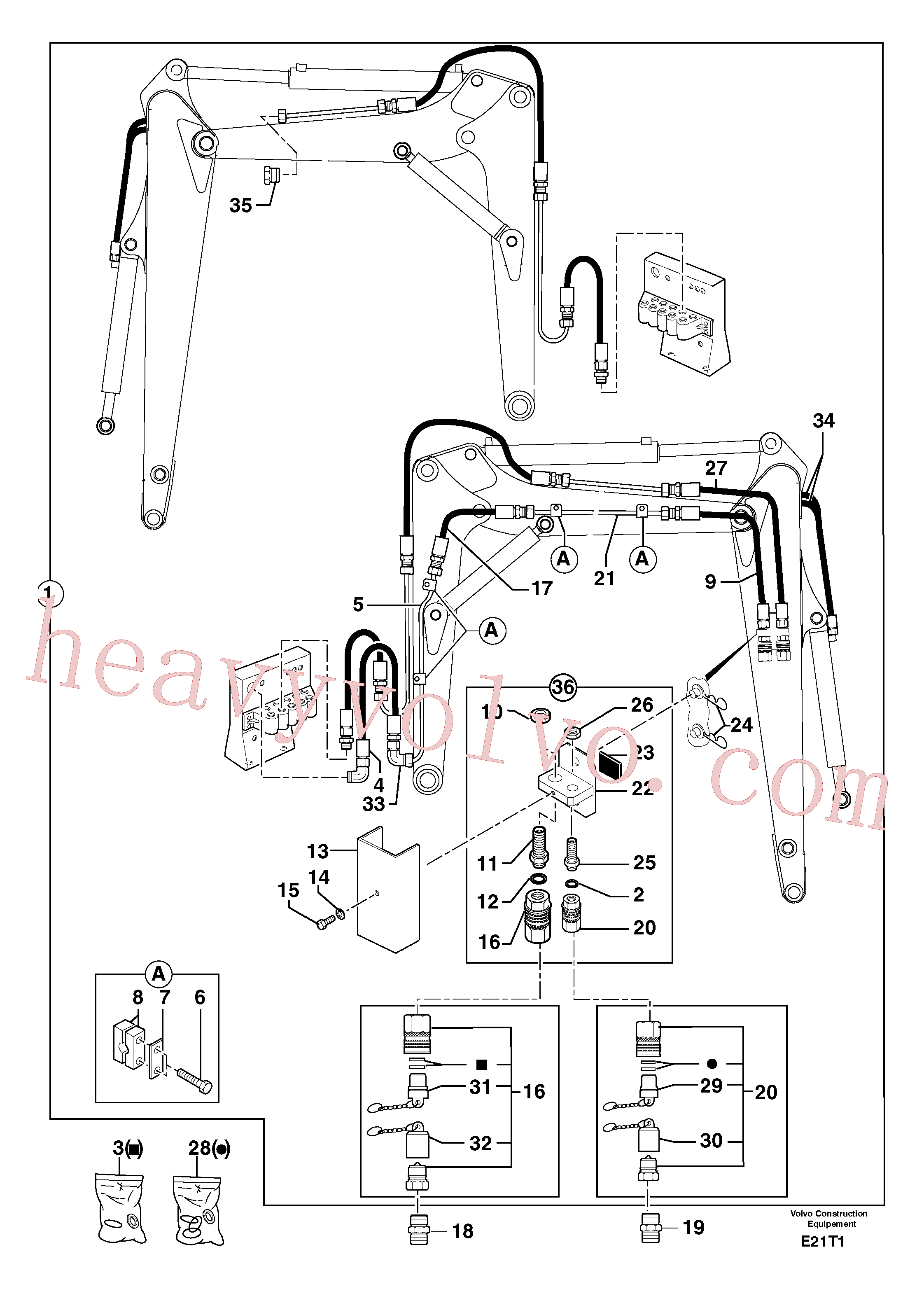 Volvo Assembly PJ4750110 Union for sale