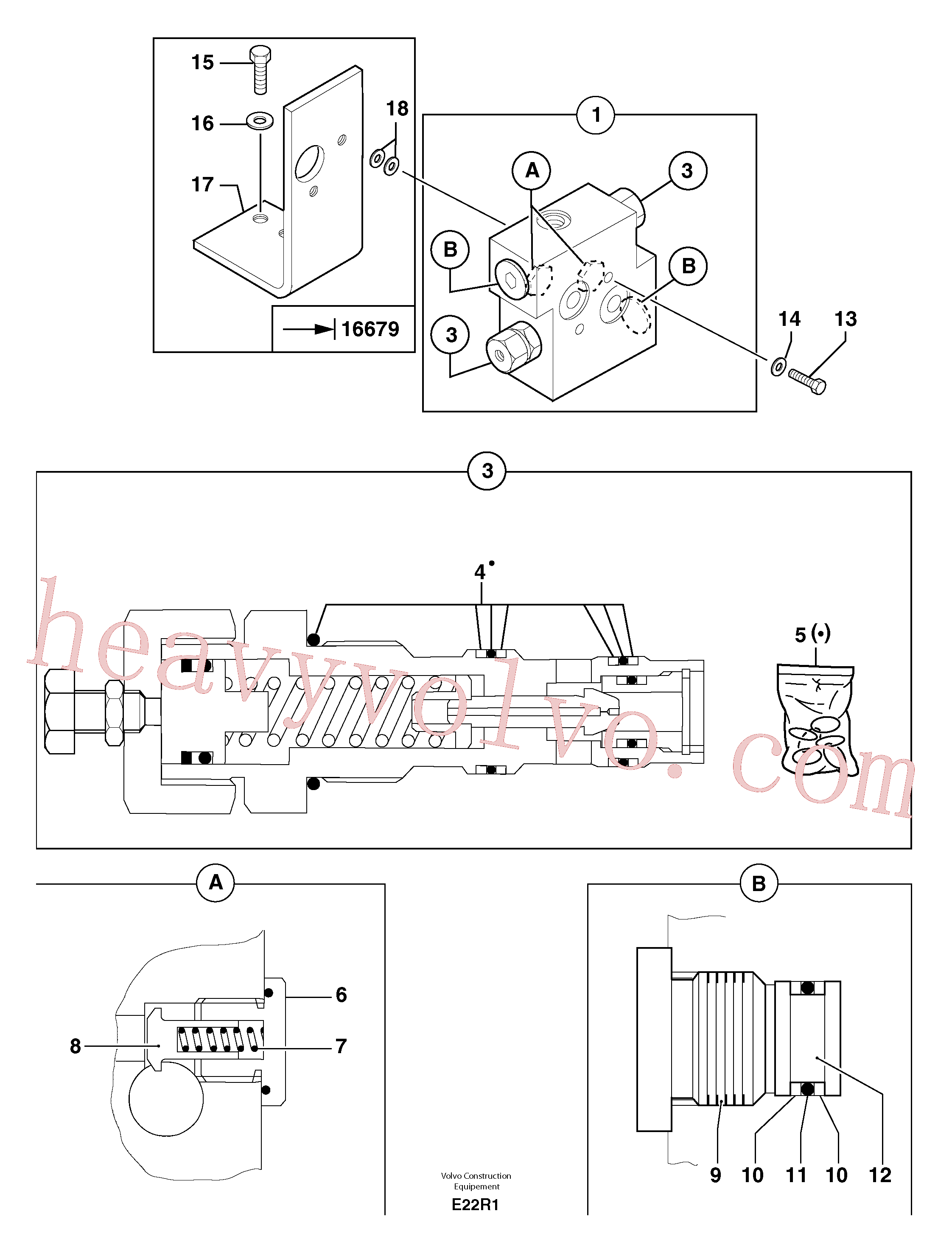 China Made PJ3560550 Apron parts for Volvo Excavator