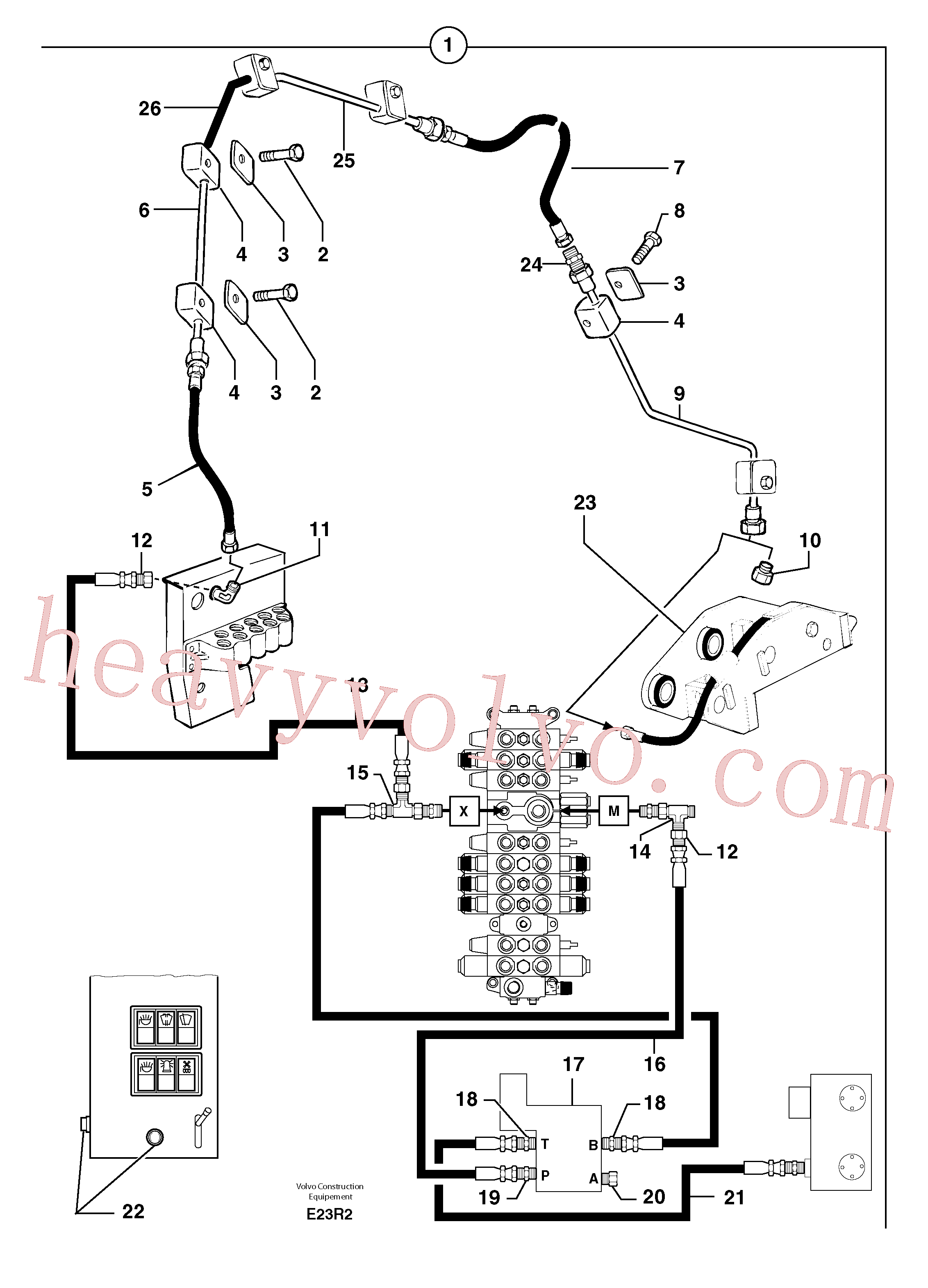 PJ4740011 Plug for Volvo Excavator spare