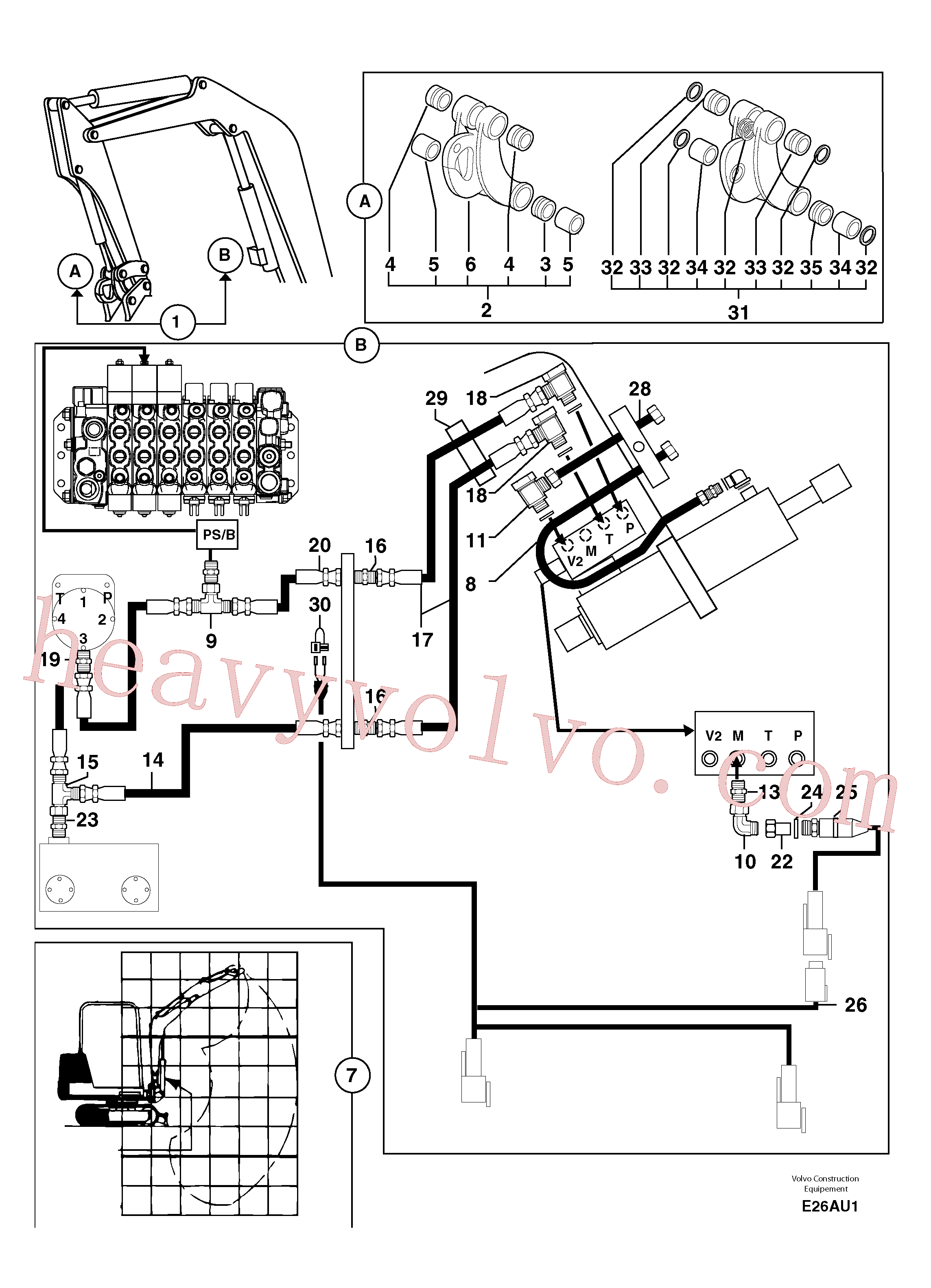 China Made PJ6820117 Handling parts for Volvo Excavator