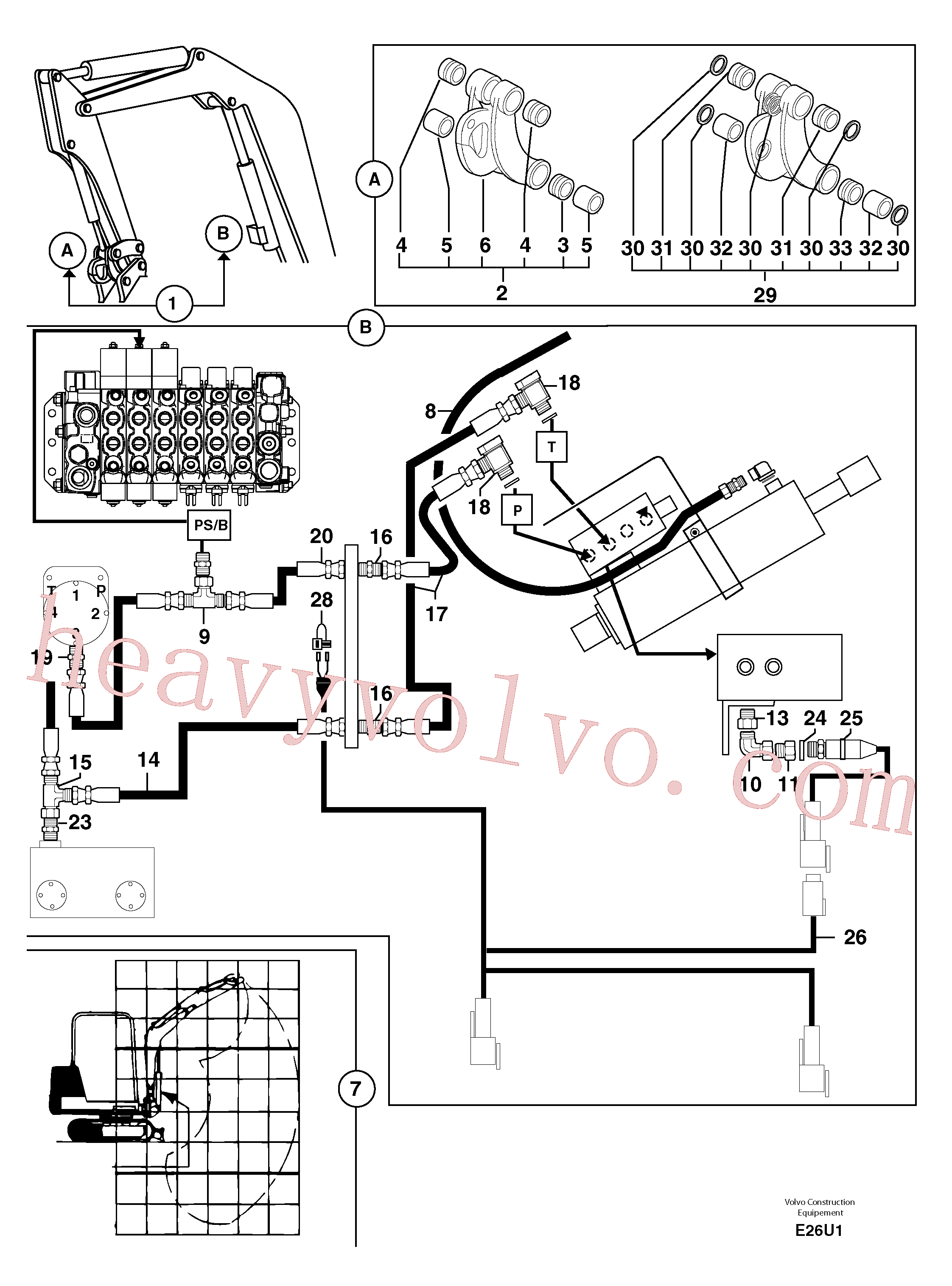 China Made PJ6820117 Handling parts for Volvo Excavator