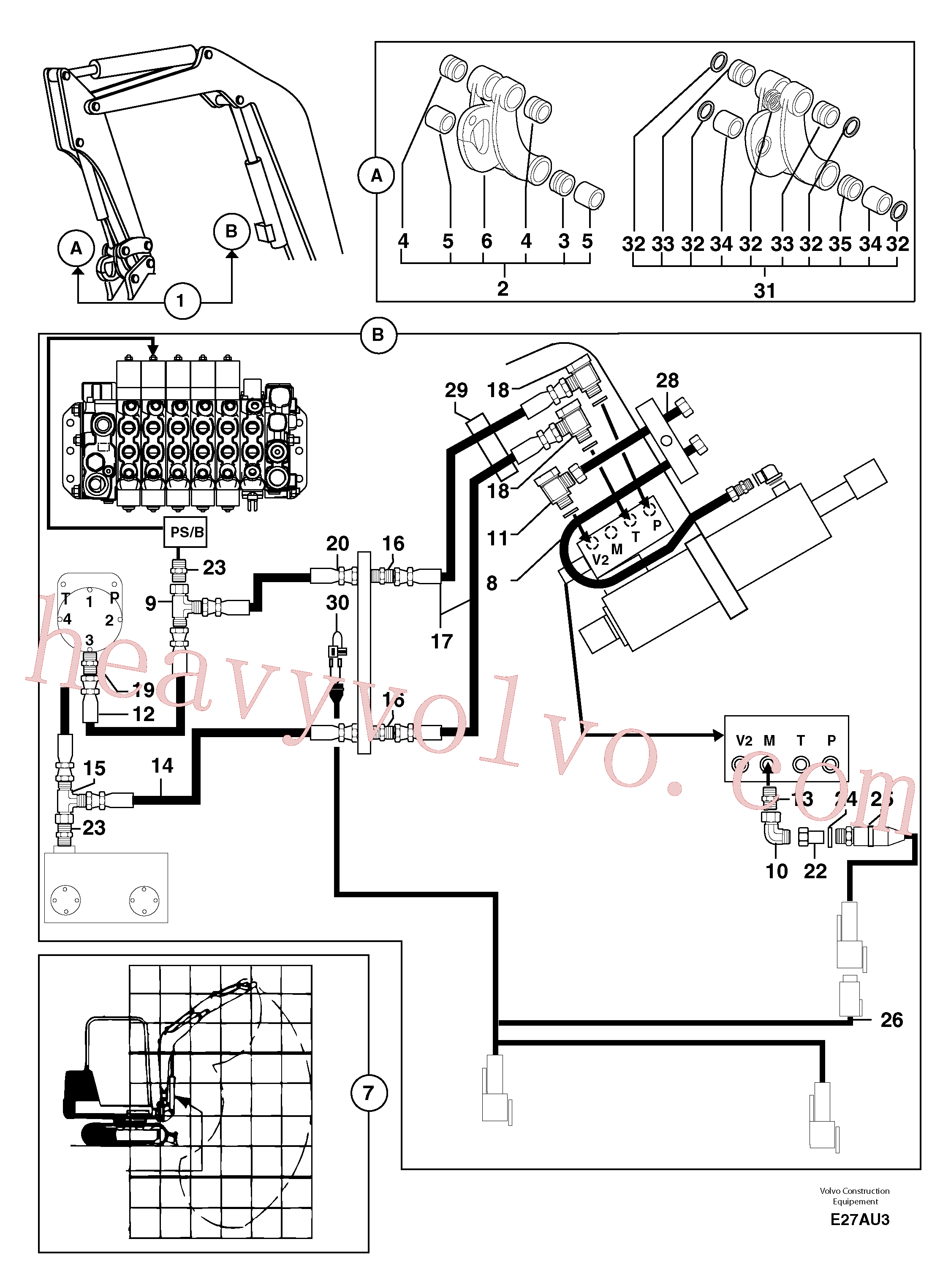 China Made VOE11806313 Nipple parts for Volvo Excavator