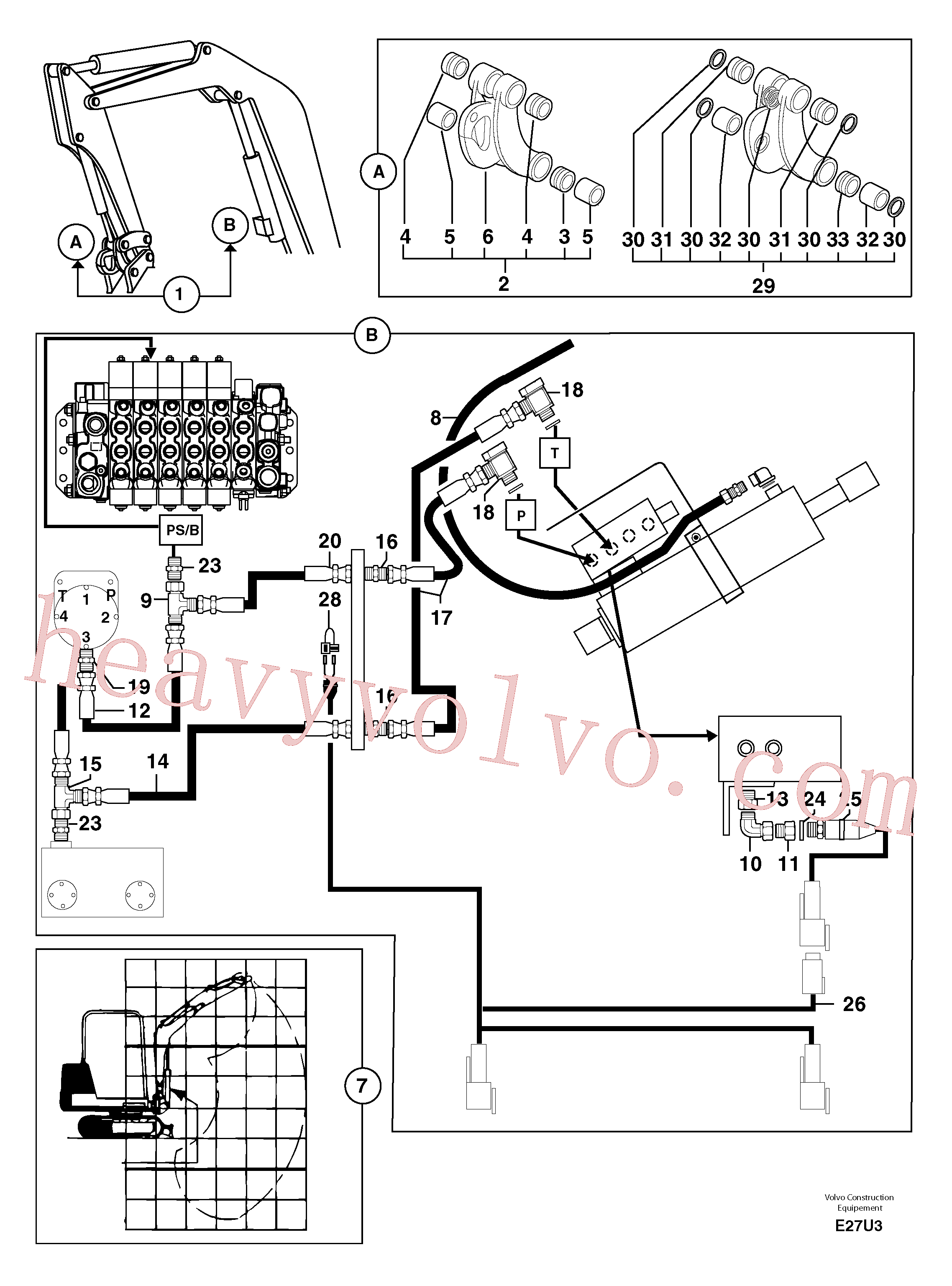Volvo excavator part PJ5460408 Connecting Link for sale