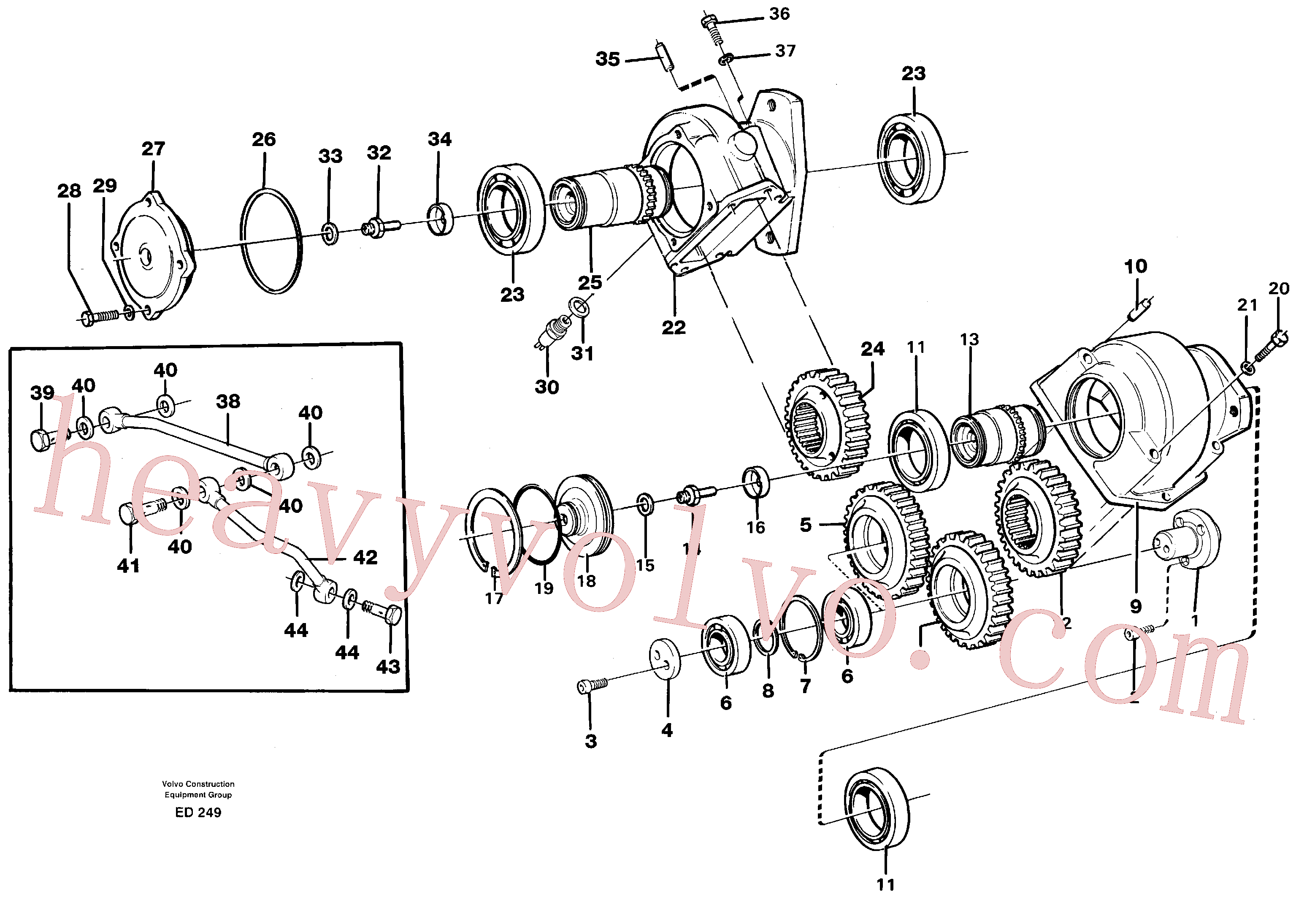 Volvo Assembly VOE11036696 Gear for sale