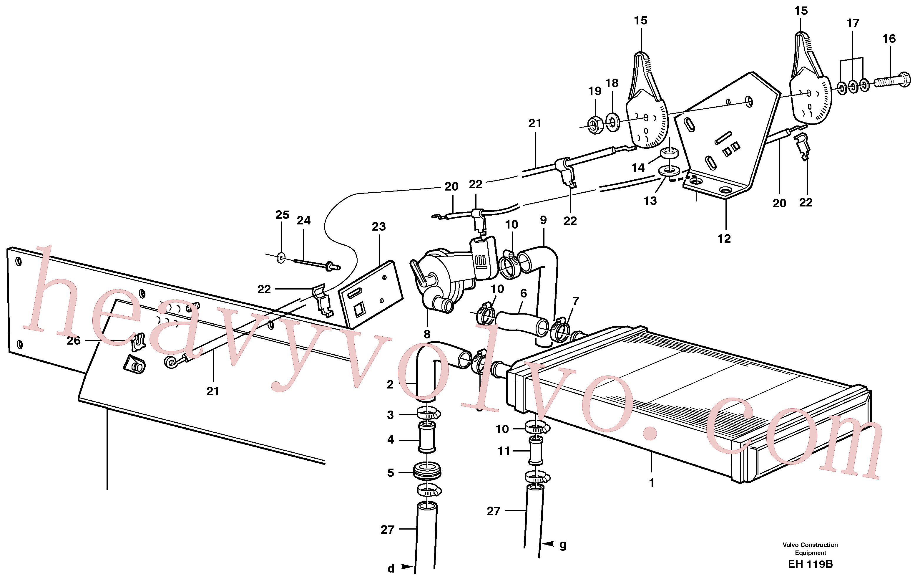 Volvo Assembly VOE13942672 Blind rivet for sale