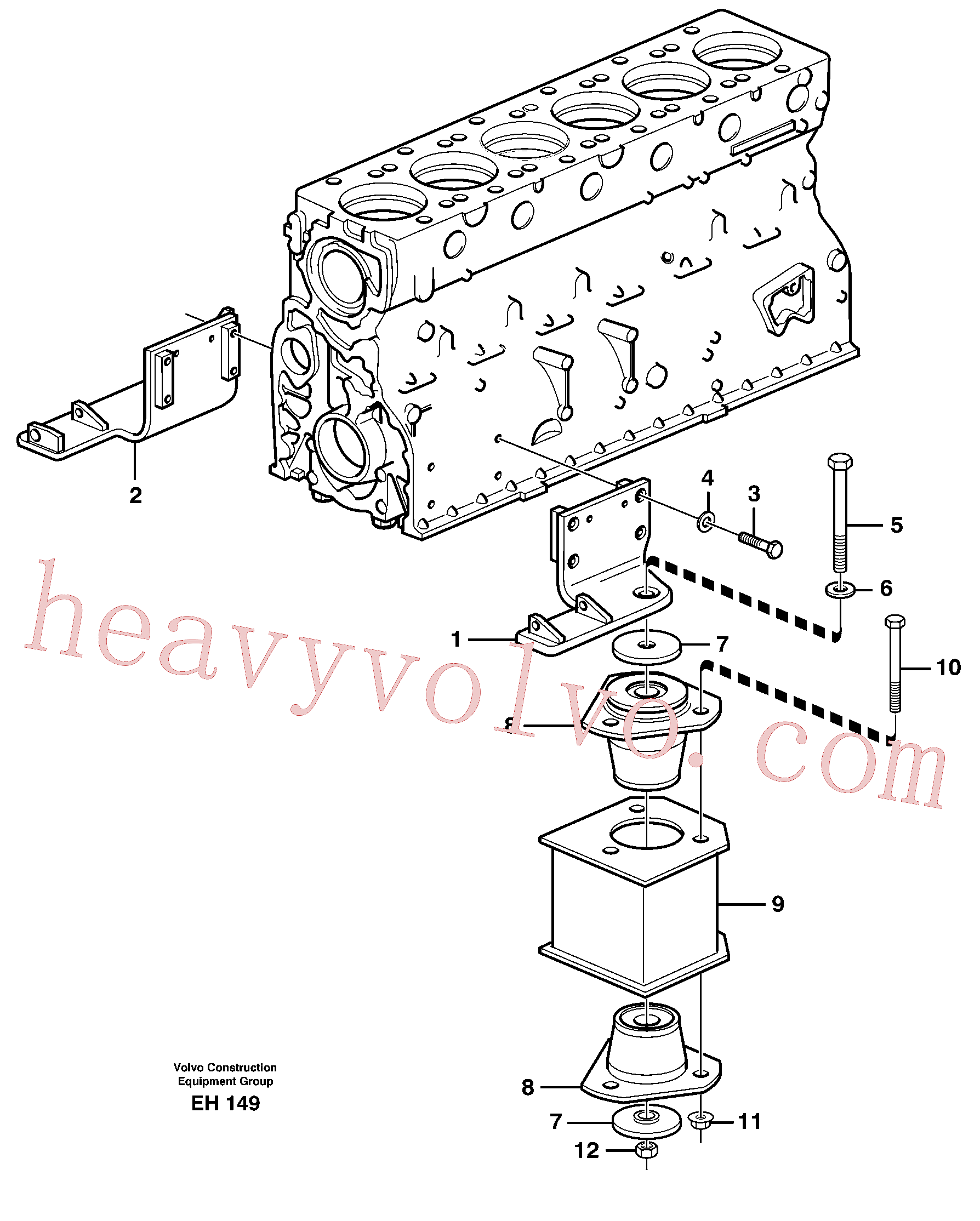 Wholesale VOE930844 Plain washer for Volvo Excavator