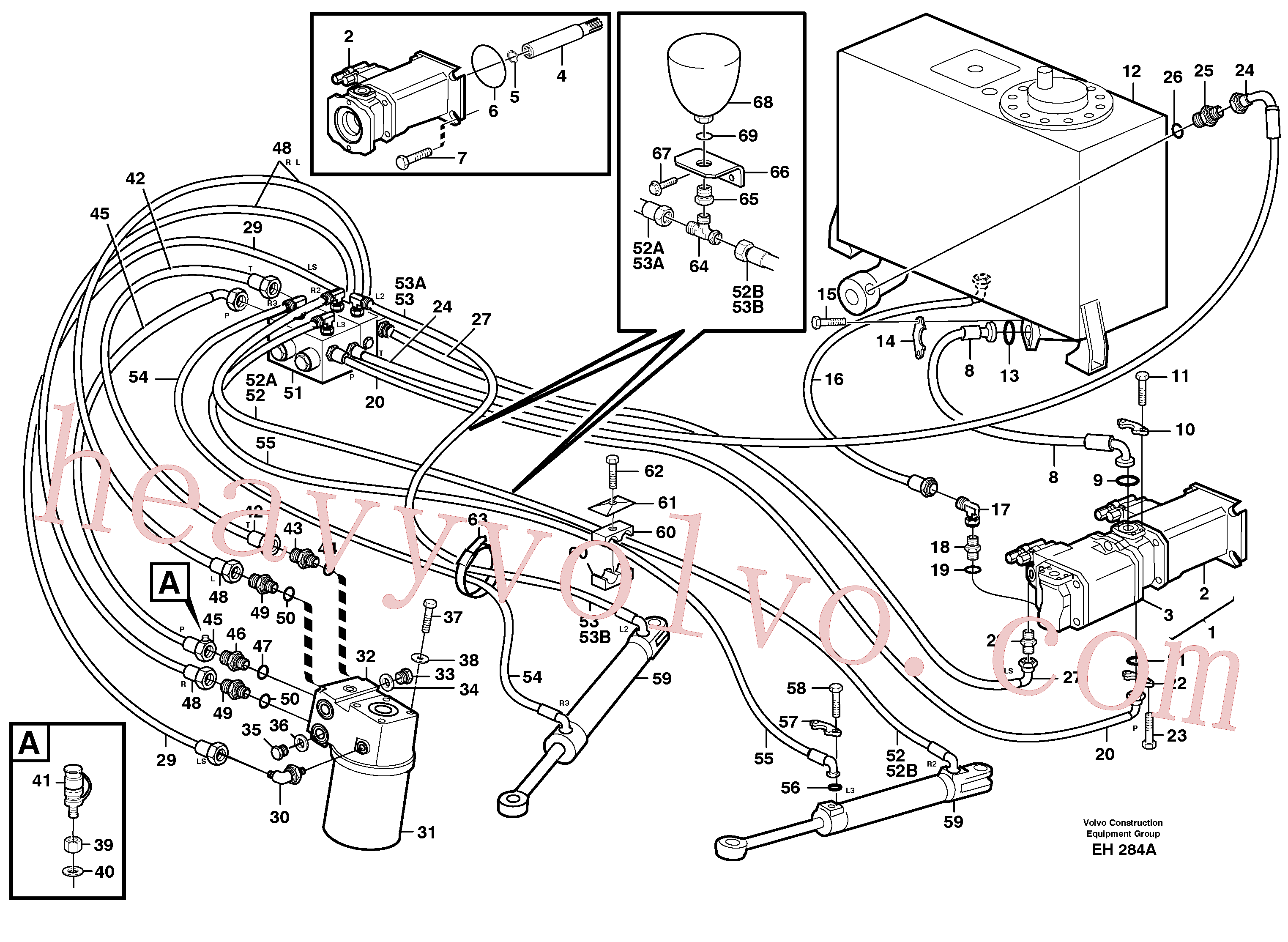 VOE966356 Flange screw for Volvo Excavator Parts
